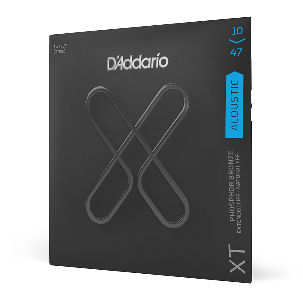 D’Addario - D’Addario XTAPB1047-12 - XT 12-String Acoustic Phosphor Bronze 010-047 - 3