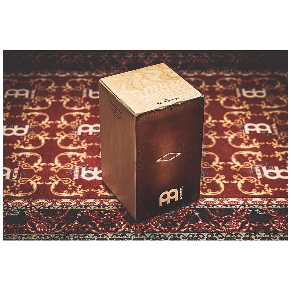 Meinl Percussion - Meinl Percussion AESLEYB - Artisan Edition Cajon Soleá Line, Ebony Burst - 1