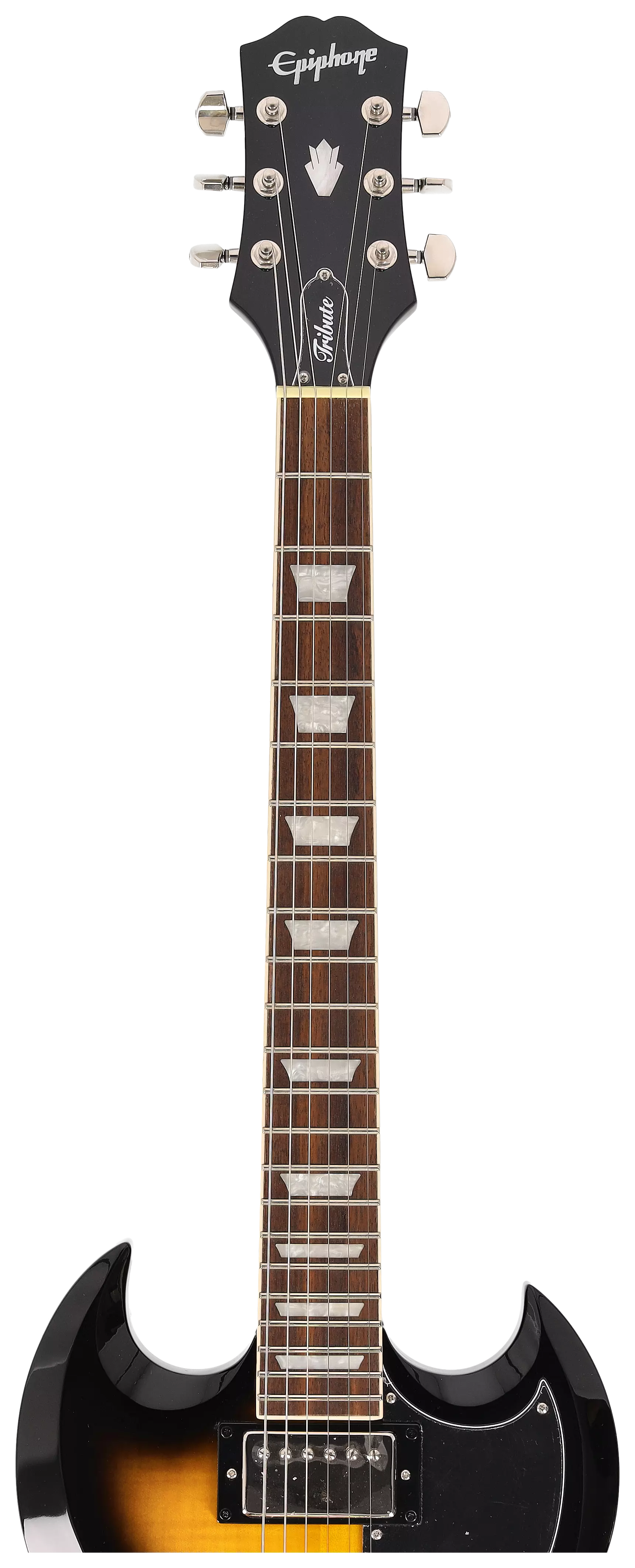 Epiphone SG Tribute Plus Vintage Sunburst 9
