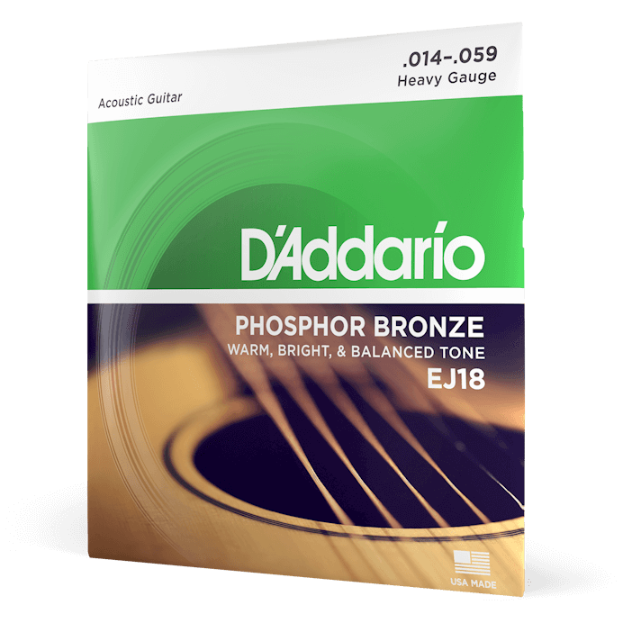 D’Addario EJ18 - Acoustic Phosphor Bronze | 014-059 1
