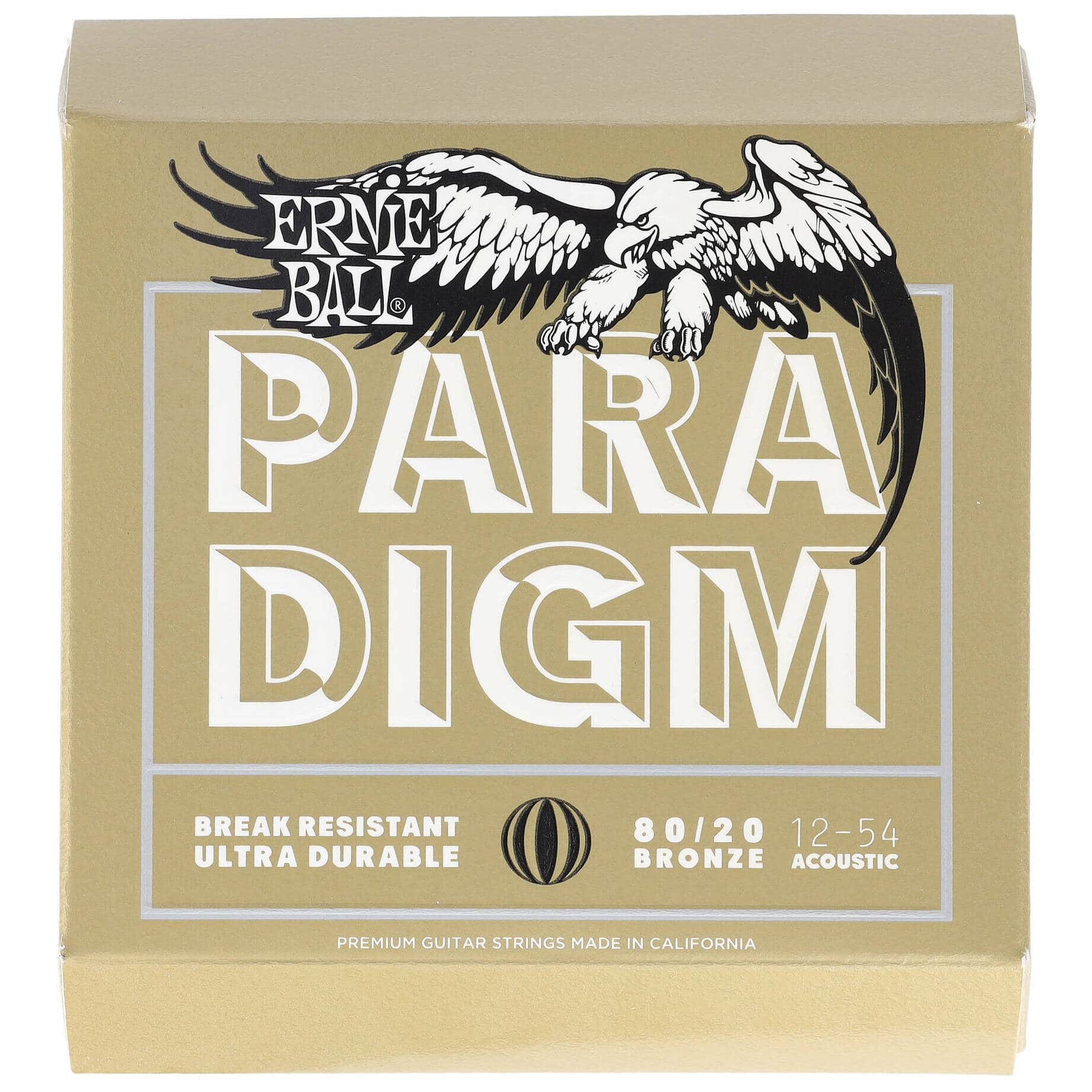 Ernie Ball 2086 Paradigm 80/20 Bronze Medium Light | 012-054