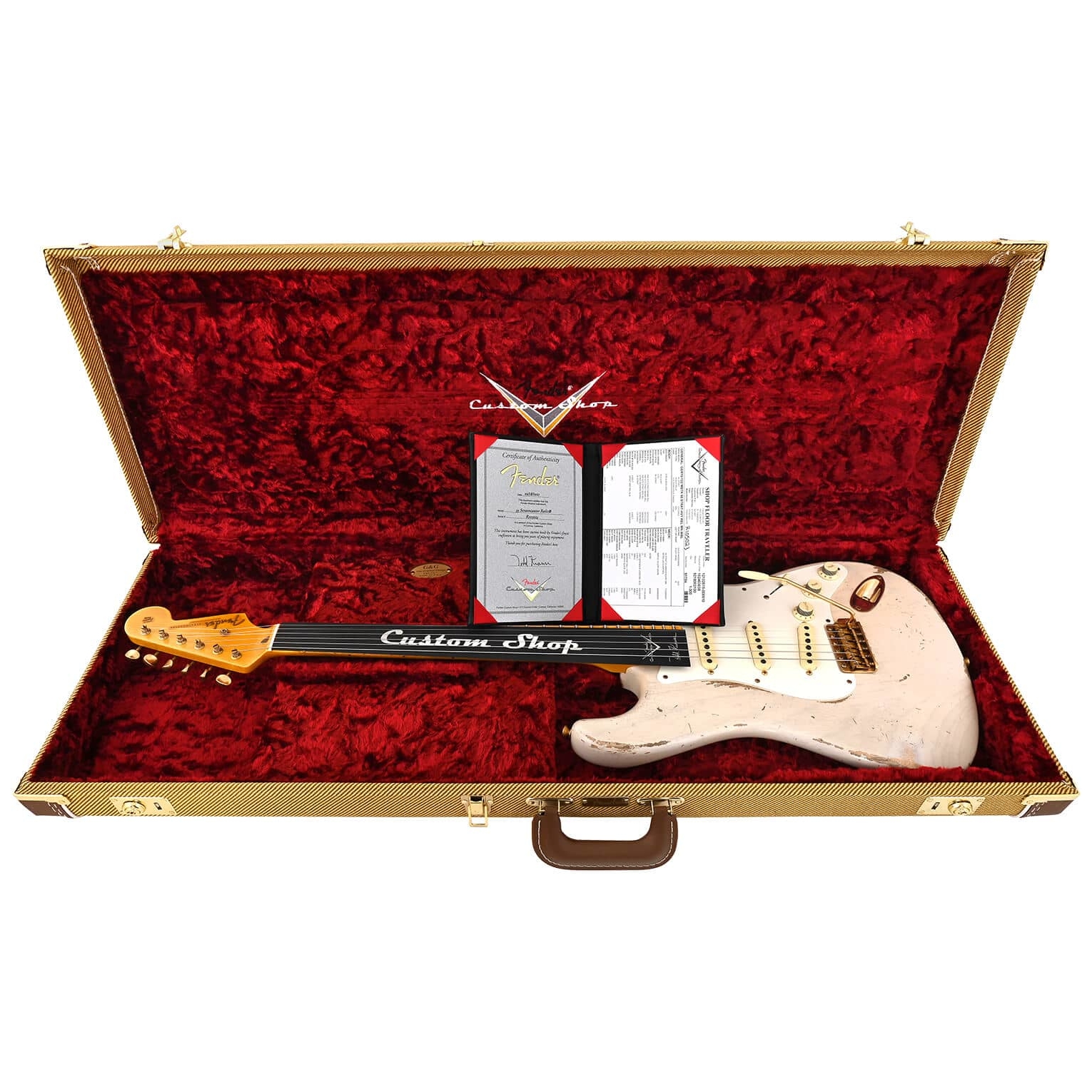 Fender Custom Shop 1955 Stratocaster HVREL GH WBL MBTK Heavy Relic Masterbuilt Todd Krause