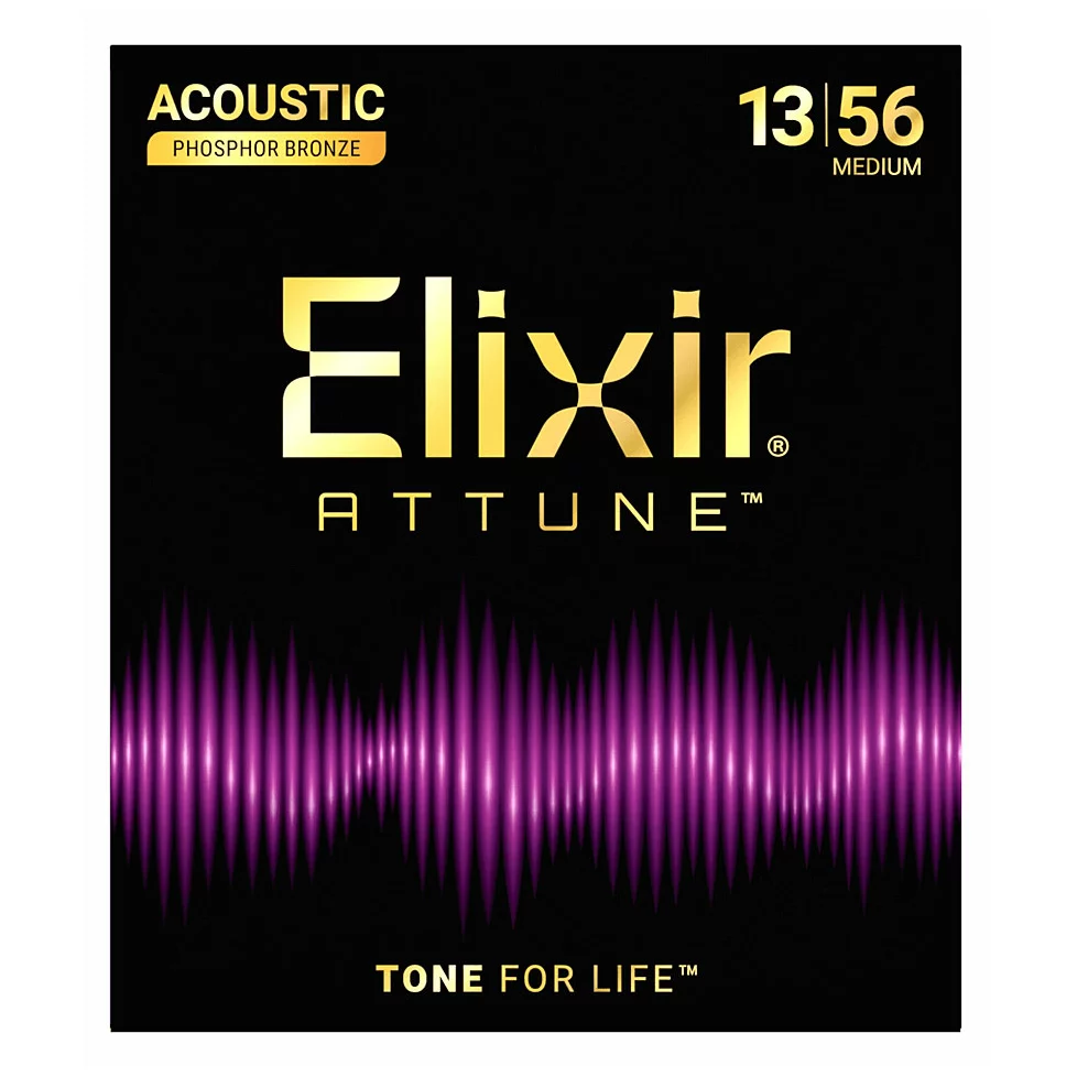 Elixir 21102 Attune Phosphor Bronze | 013-056