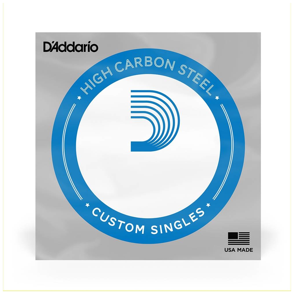 D’Addario - D’Addario PL026 Plain Steel Guitar Single String, .026