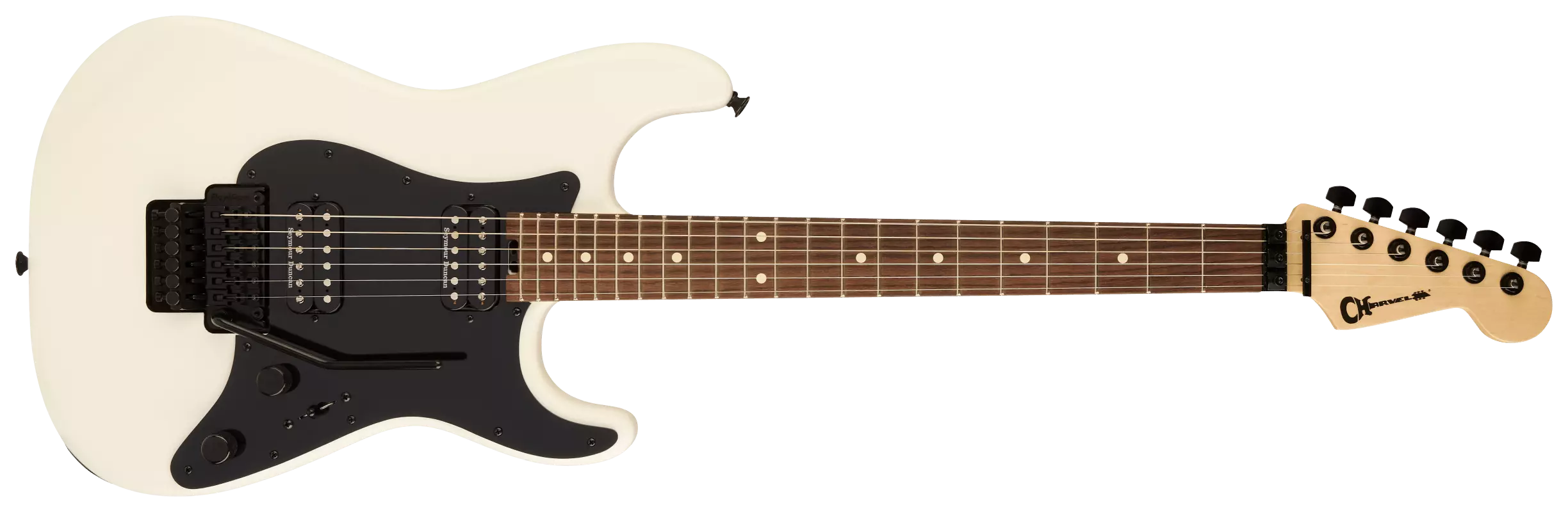 Charvel Pro-Mod So-Cal Style-1 HH FR RW Snow White 5