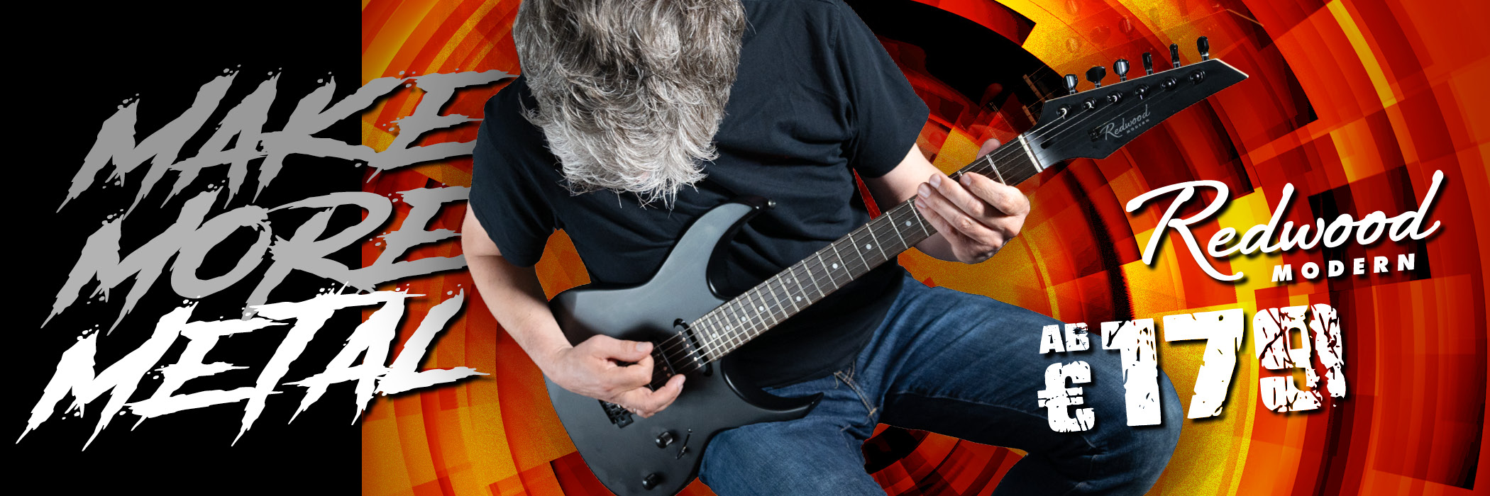 Banner für Redwood Modern E-Gitarren
