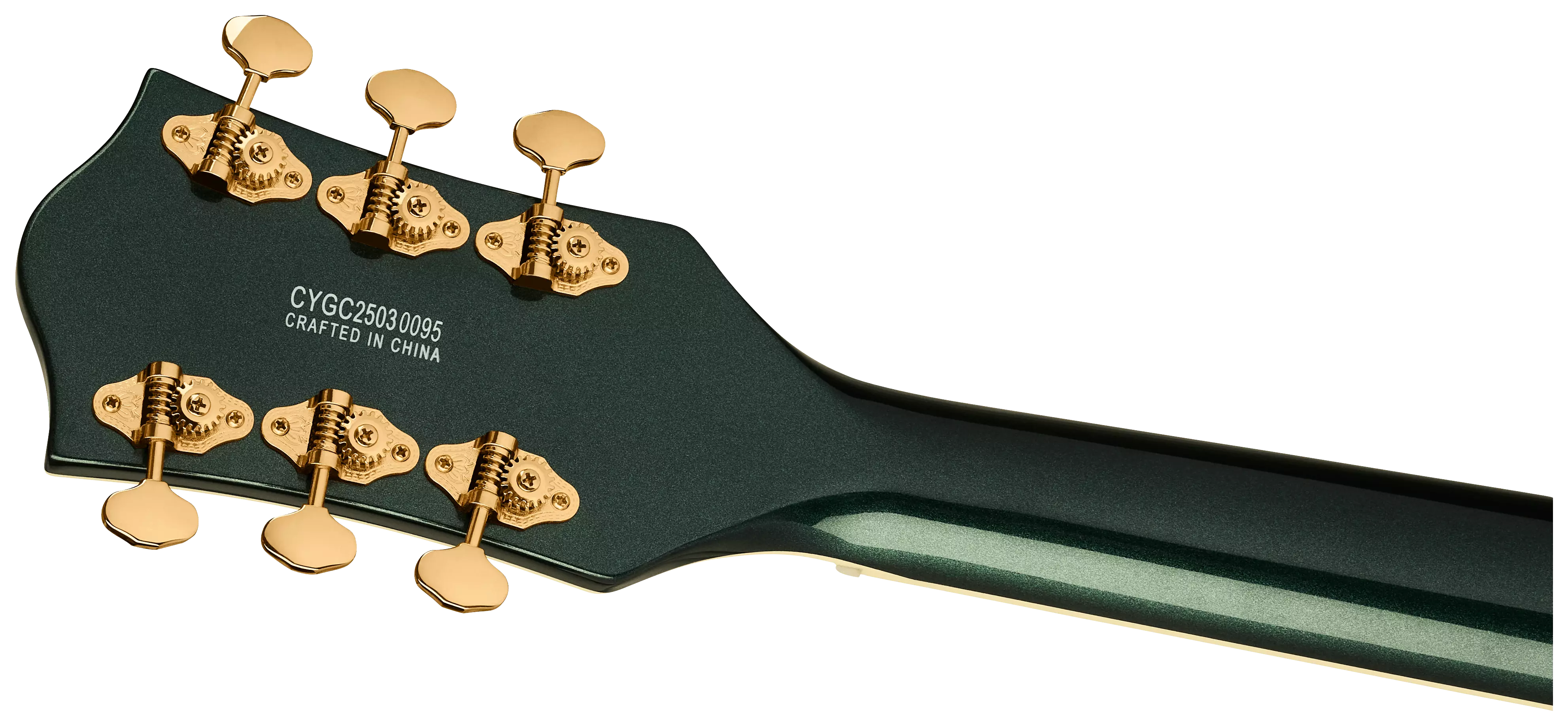 Gretsch Synchromatic Nashville Hollow Body SC Bigsby EB Cadillac Green 6