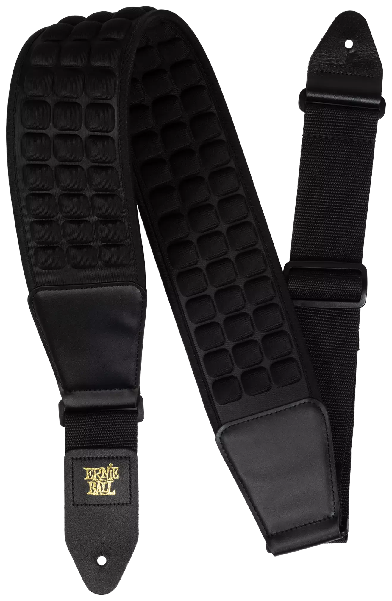 Ernie Ball EB5374 Cloud Comfort Wide Schwarz Strap