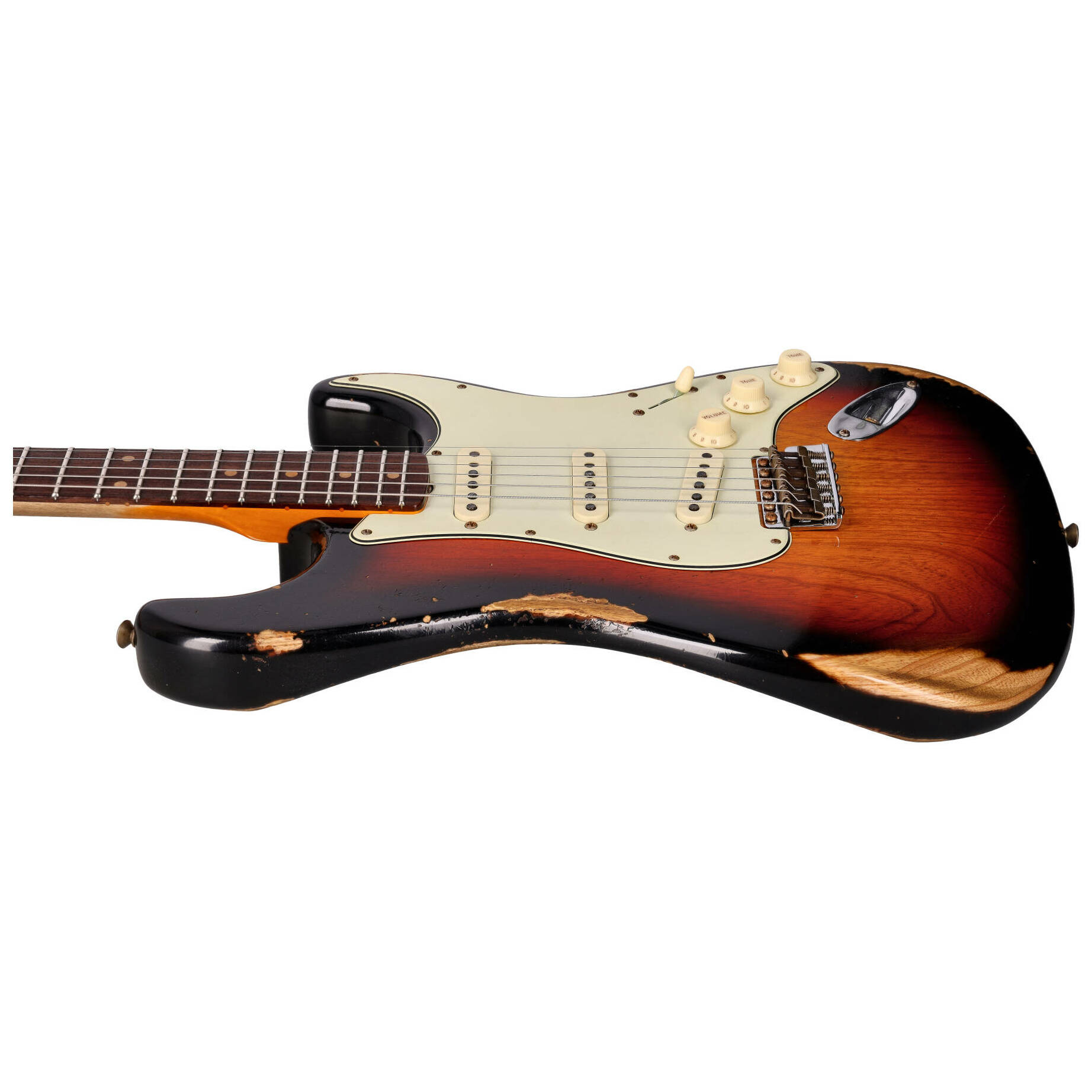 Fender LTD Custom Shop Roasted 62 Stratocaster Heavy Relic Faded Aged 3-Color Sunburst #1 13