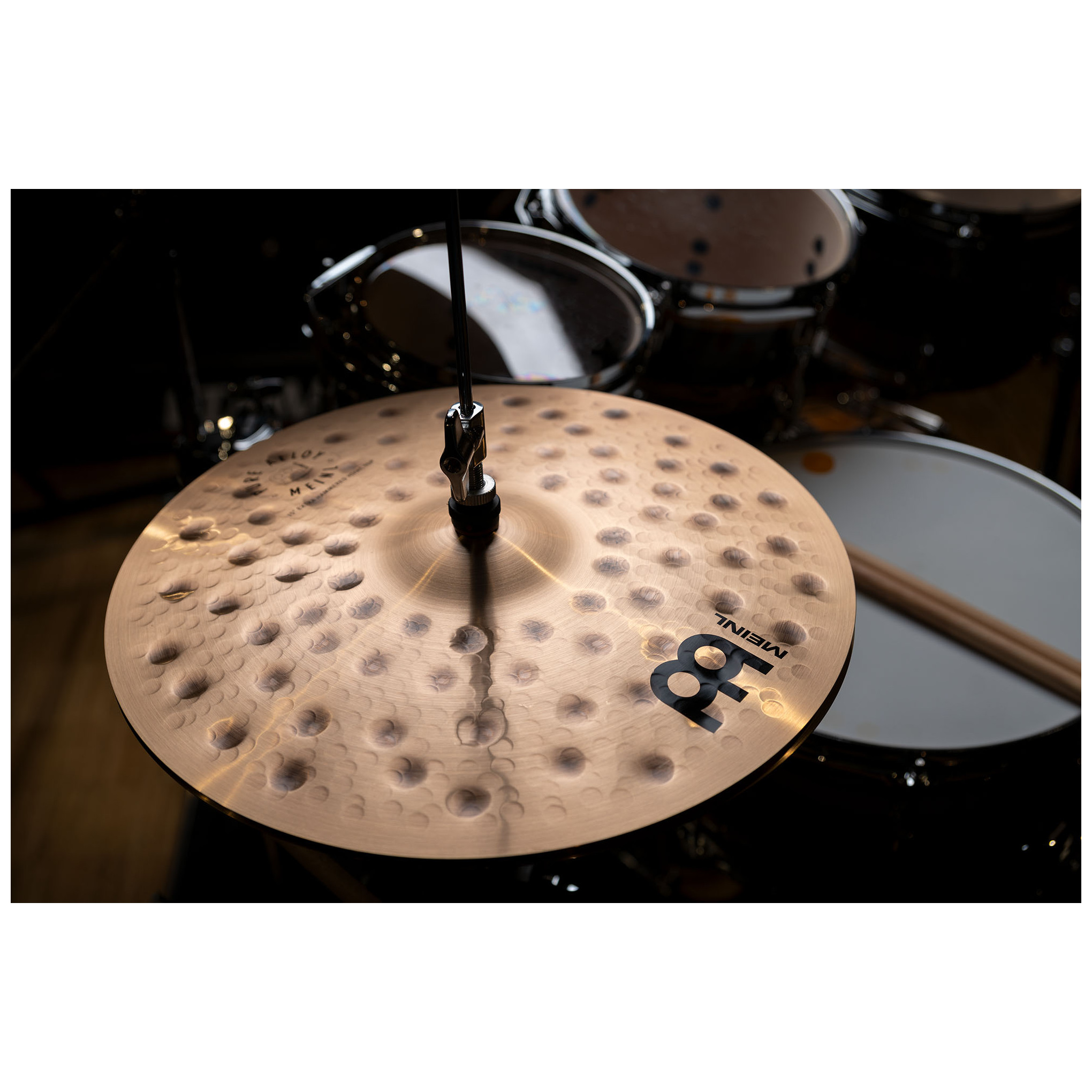Meinl Cymbals PA15EHH - 15" Pure Alloy Extra Hammered Hihat 2