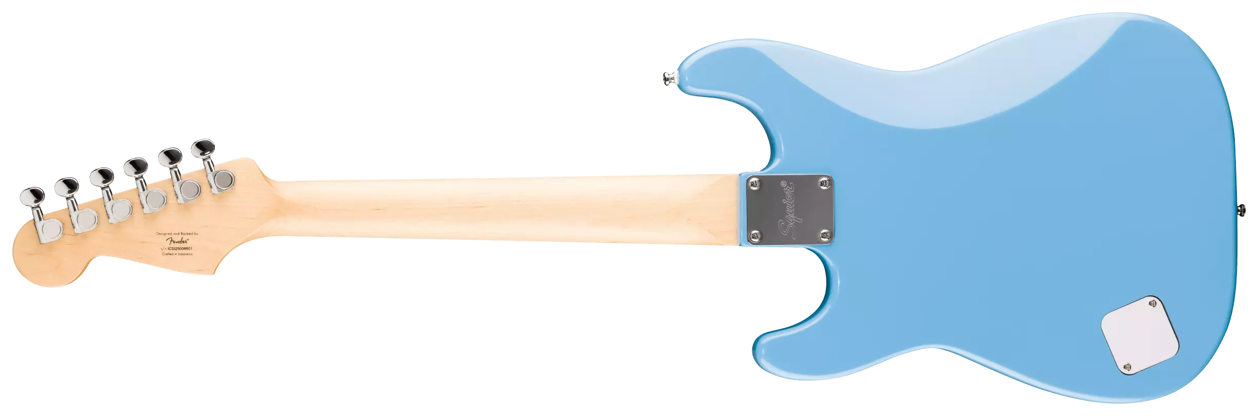 Squier by Fender Mini Stratocaster MN WPG California Blue 2