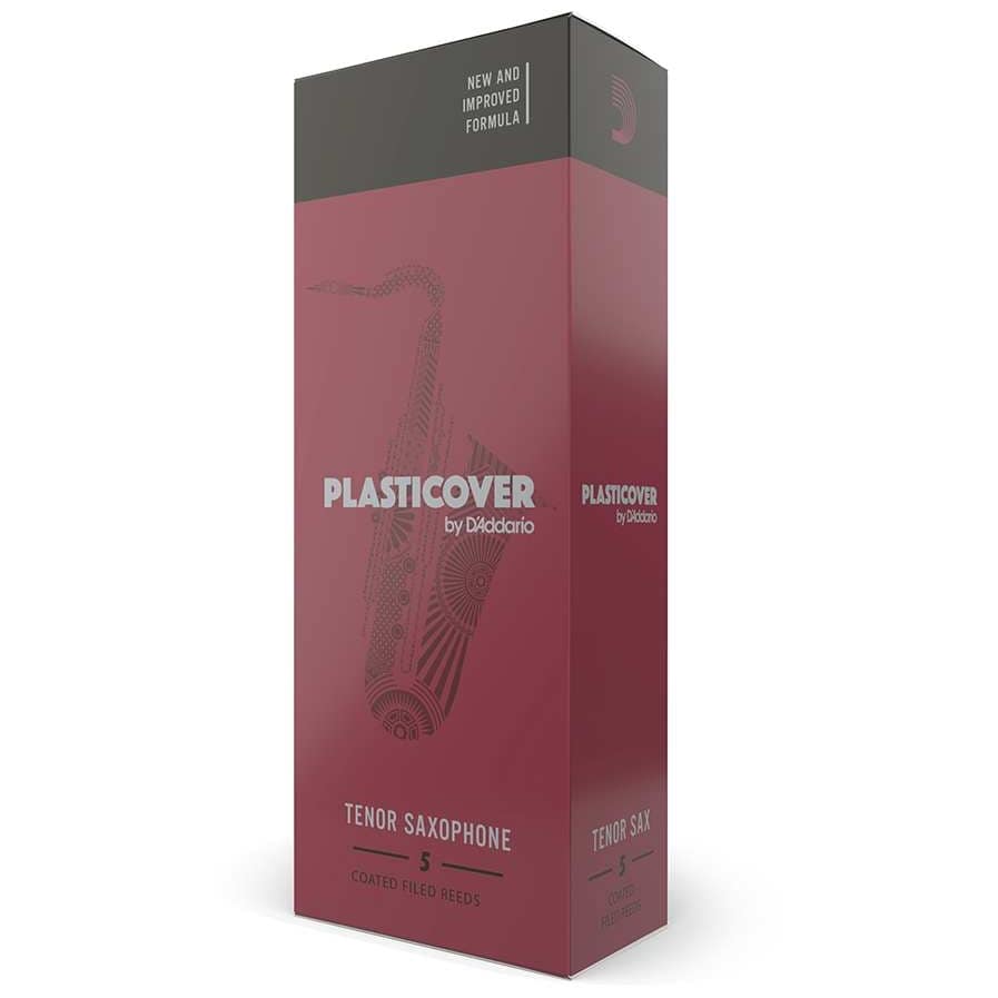 D’Addario Woodwinds - D’Addario Woodwinds Plasticover - Tenor Saxophone 2,5 - 5er Pack
