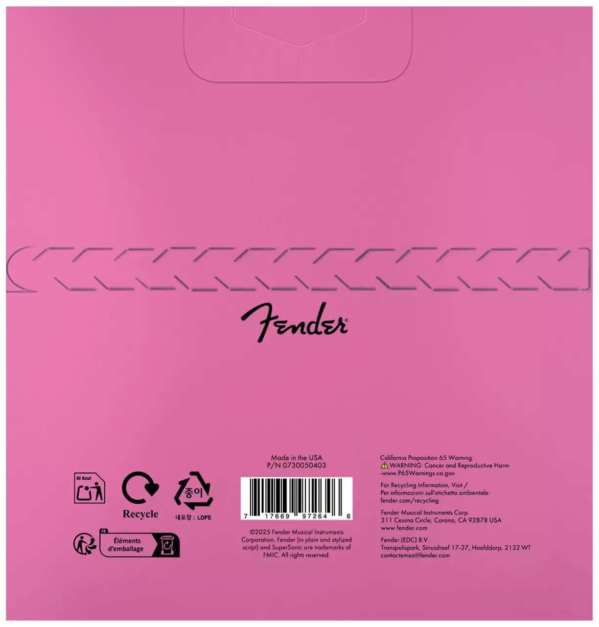 Fender SuperSonic™ 50 L Stainless Flatwound Electric Guit 012-052 1