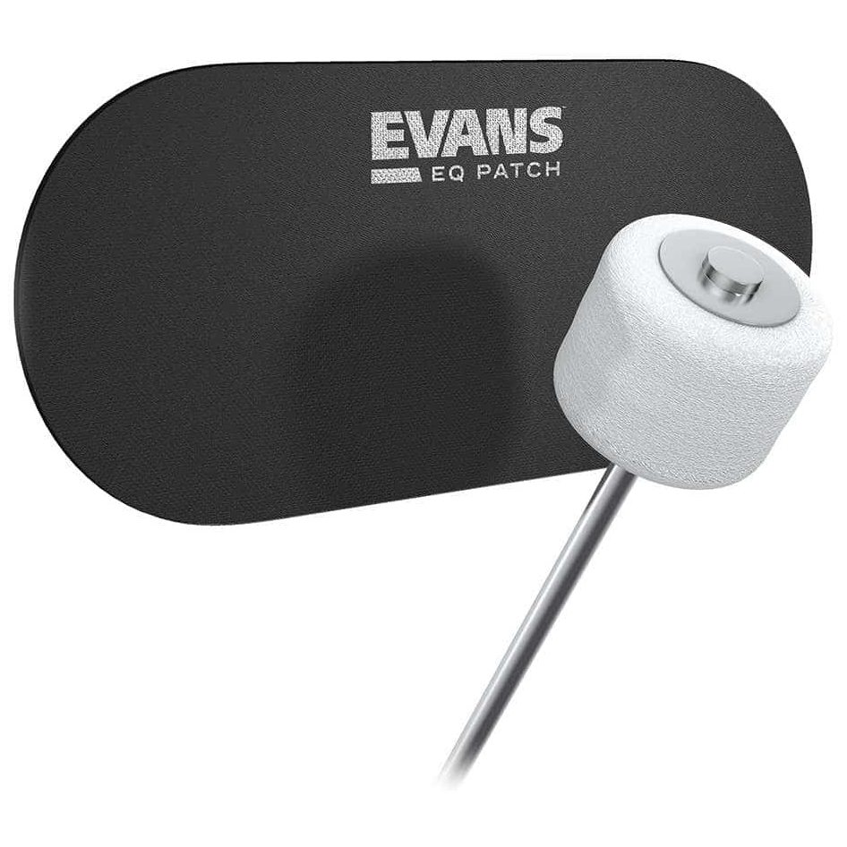 Evans EQPB2 - Evans EQ Double Pedal Patch - Black Nylon