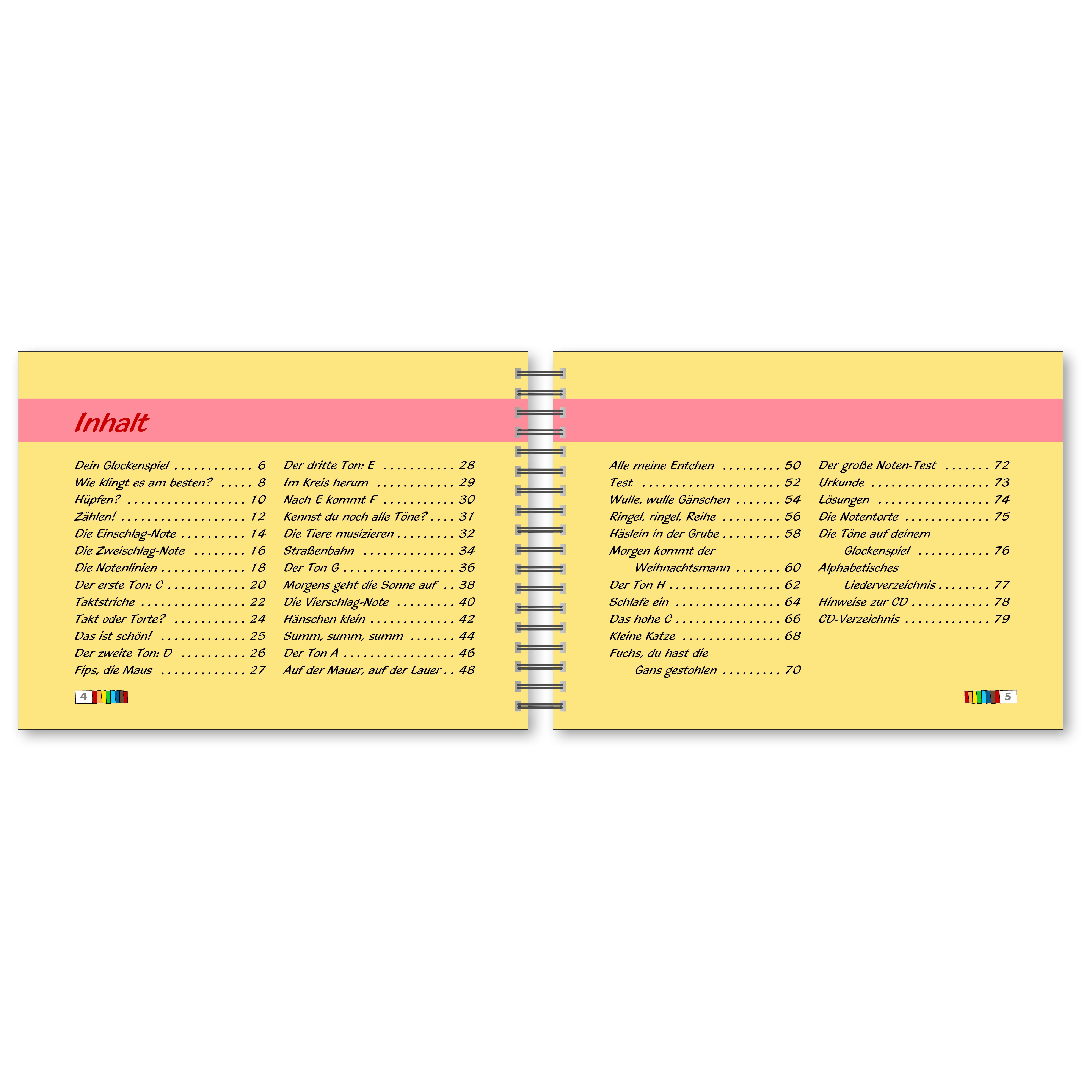 Voggenreiter Voggy's Glockenspielschule mit CD