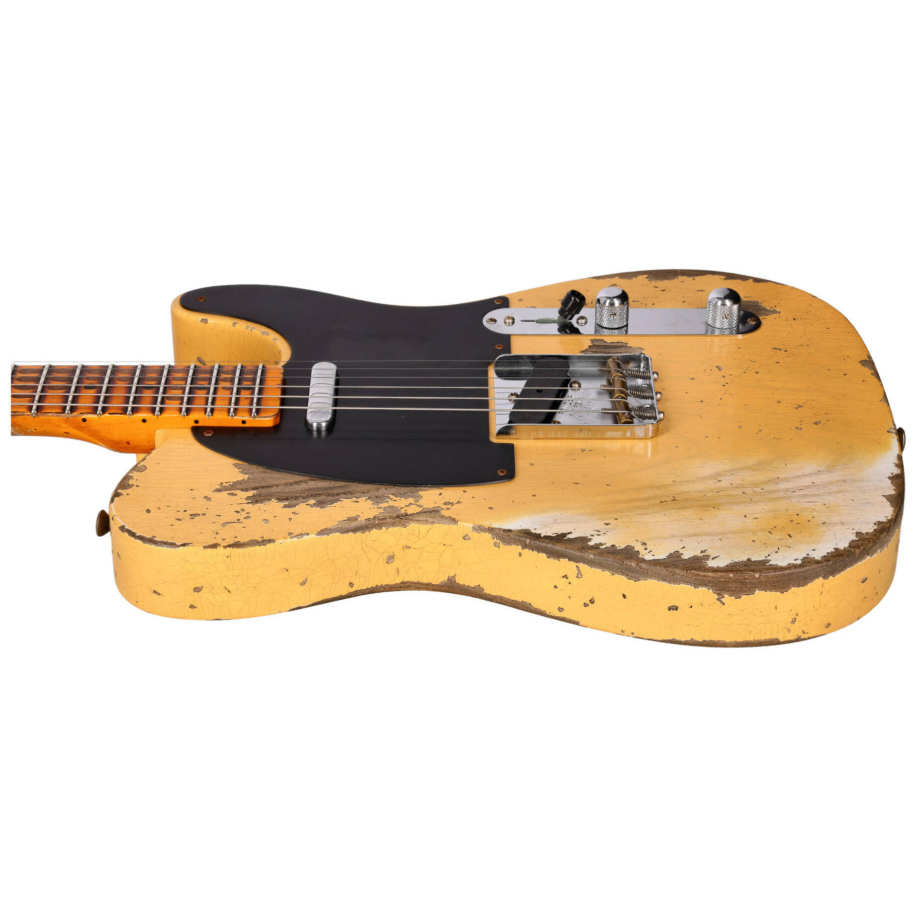 Fender LTD Custom Shop 53 Telecaster Super Heavy Relic Aged Nocaster Blonde #1 13