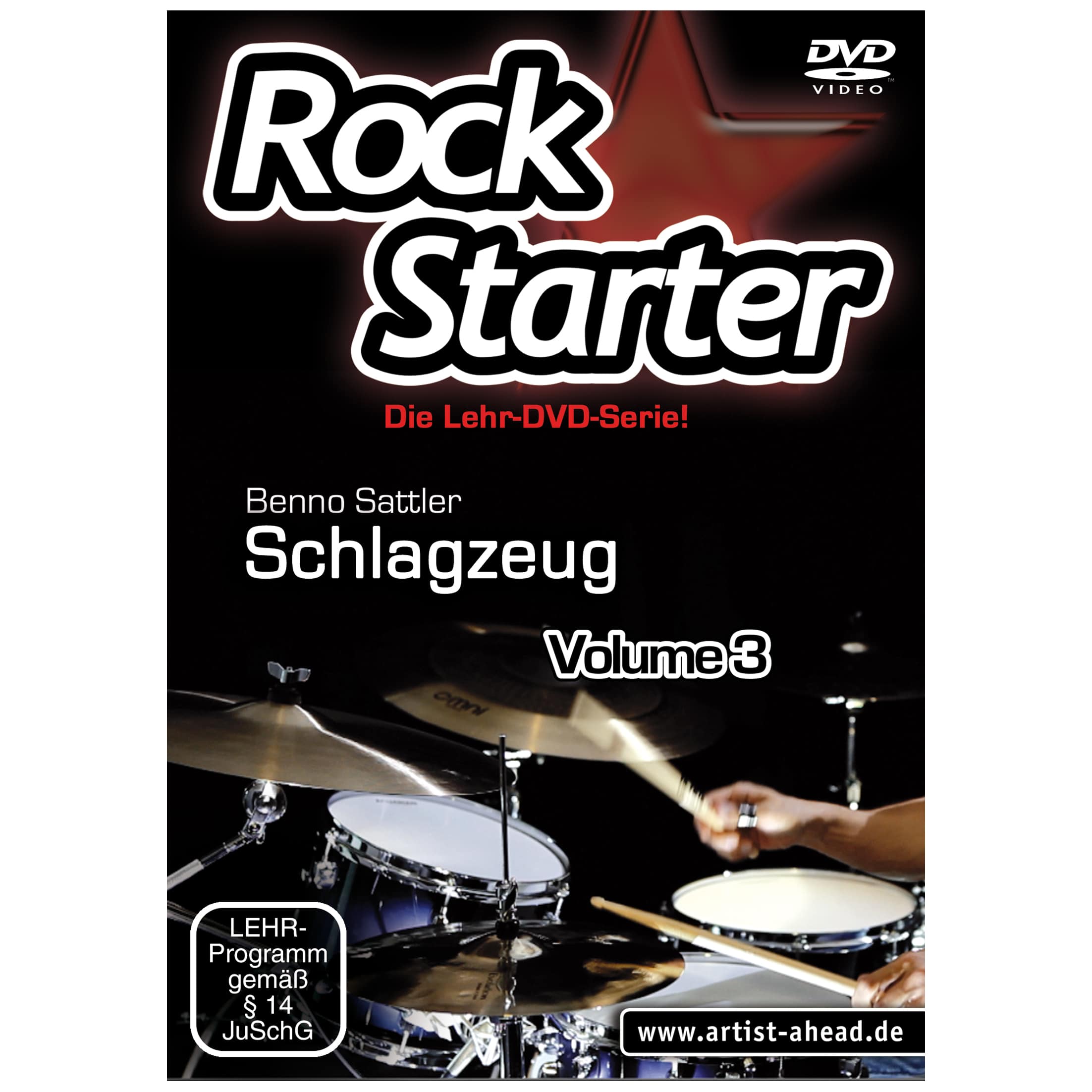 Artist Ahead Rockstarter Vol. 3 - Schlagzeug - Benno Sattler
