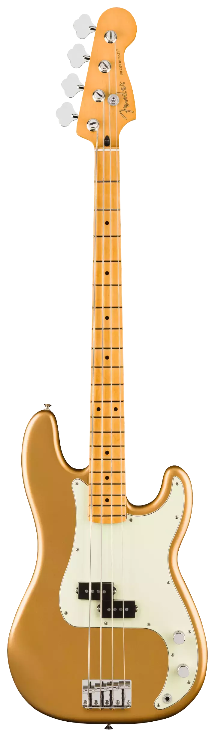 Fender 75th Anniversary Player II Precision Bass MN Aztec Gold