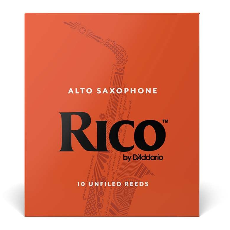 D'Addario Woodwinds Rico - Alto Saxophones 2.5 - Pack of 10