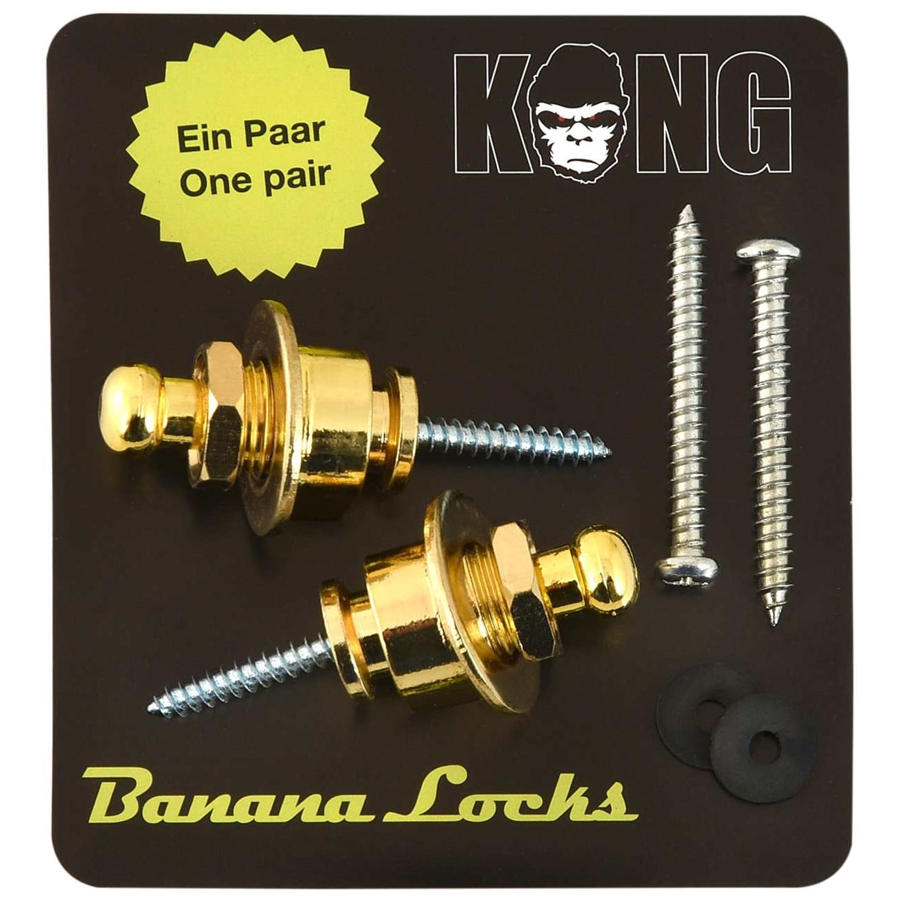 Kong Banana Locks Gold