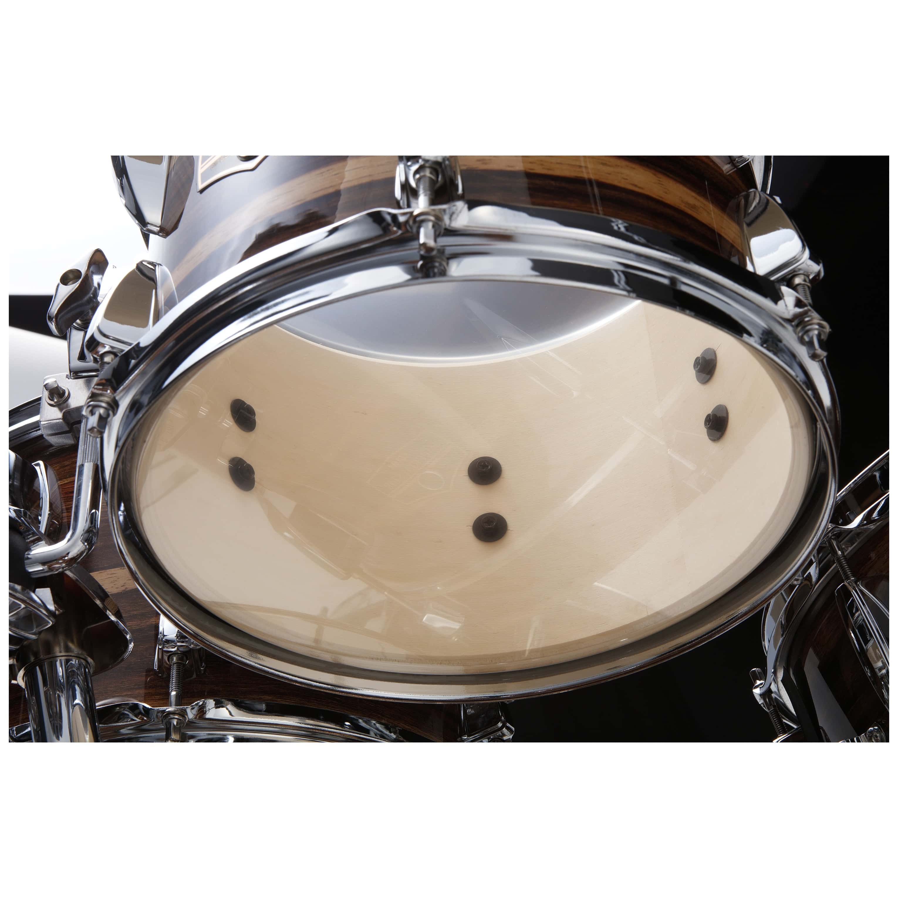 Tama IP50H6W-CTW Imperialstar Drumset 5 teilig - Coffee Teak Wrap/Chrom HW + MEINL Cymbals HCS Bronze 2