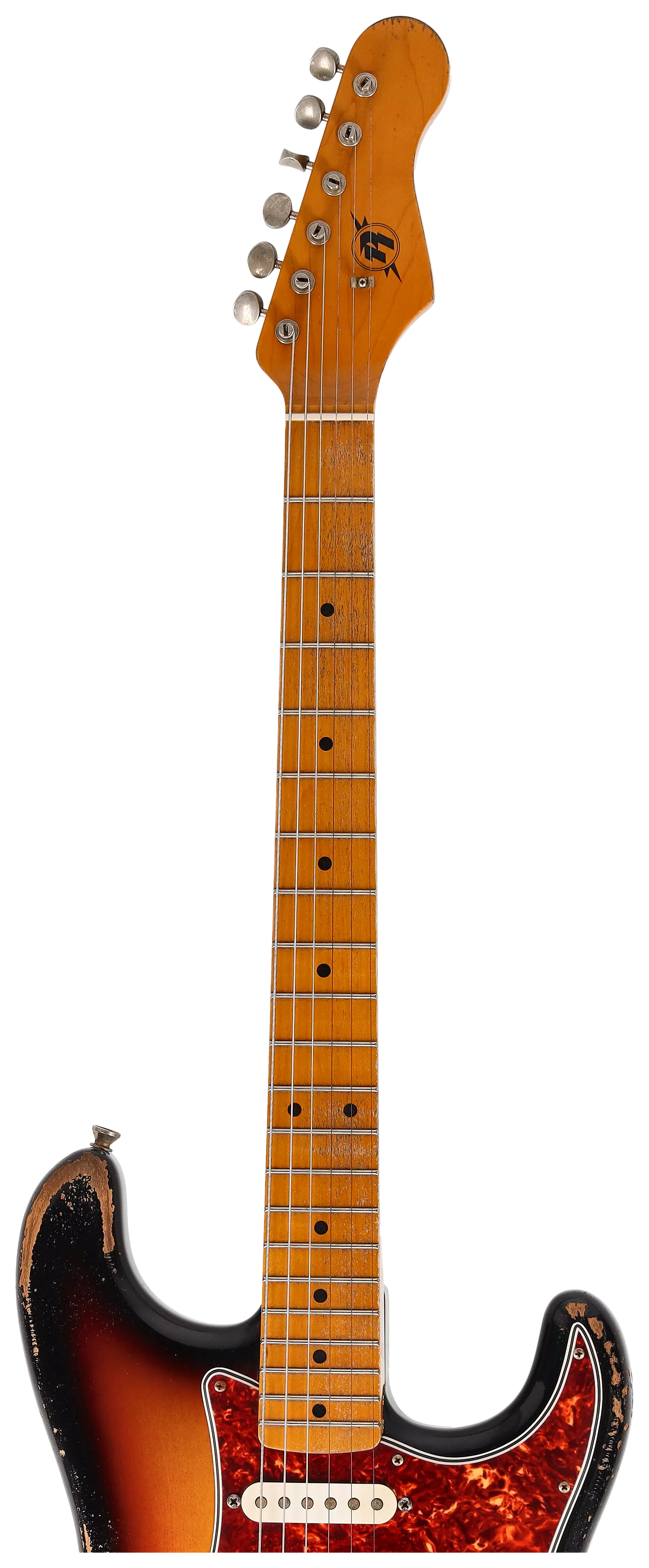 Rock N Roll Relics Blackmore Model HSS 3TS Heavy Aged #3 9