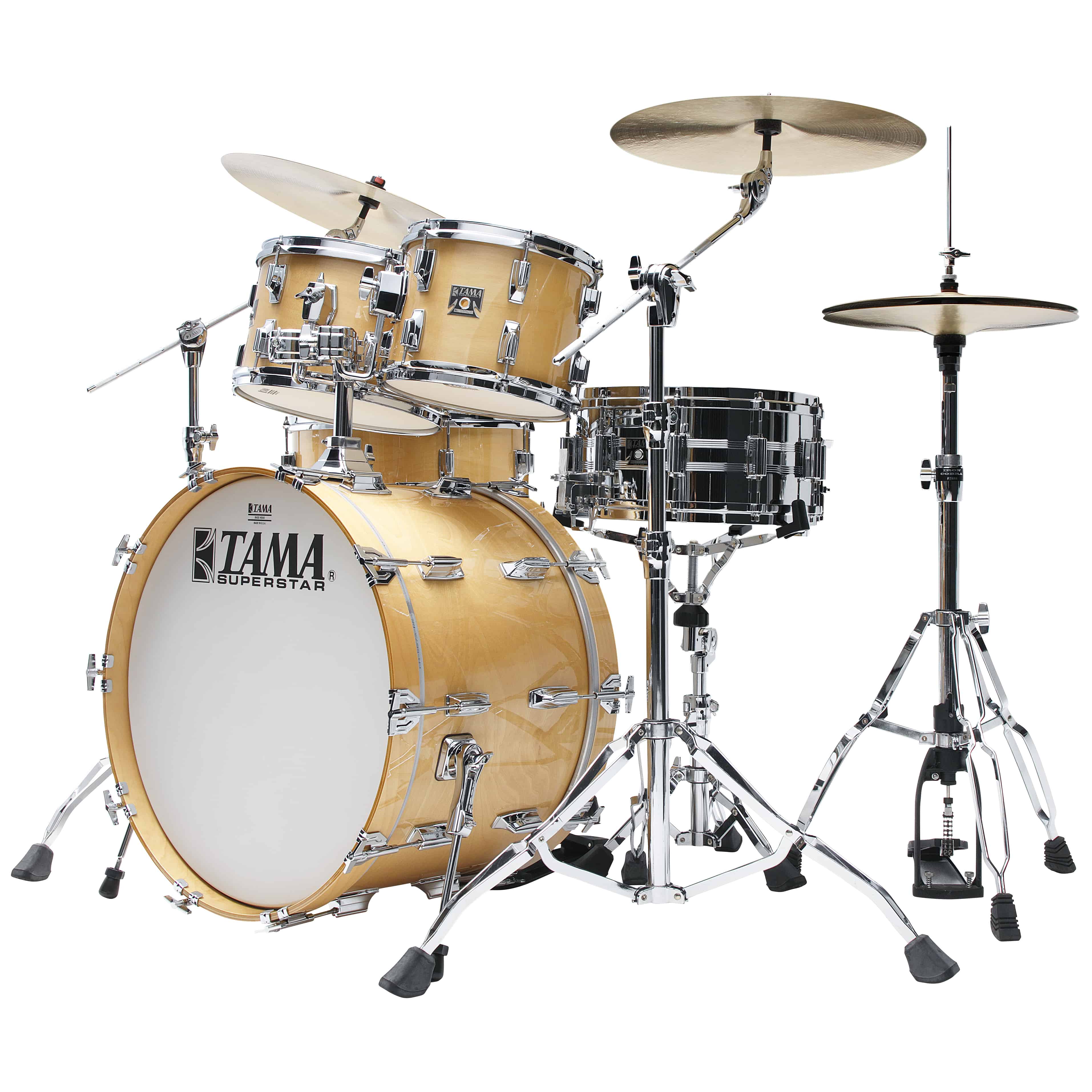 Tama SU42RS-SPM - 50th LIMITED Superstar Reissue 4pcs Drum Shell Kit - Super Maple 6