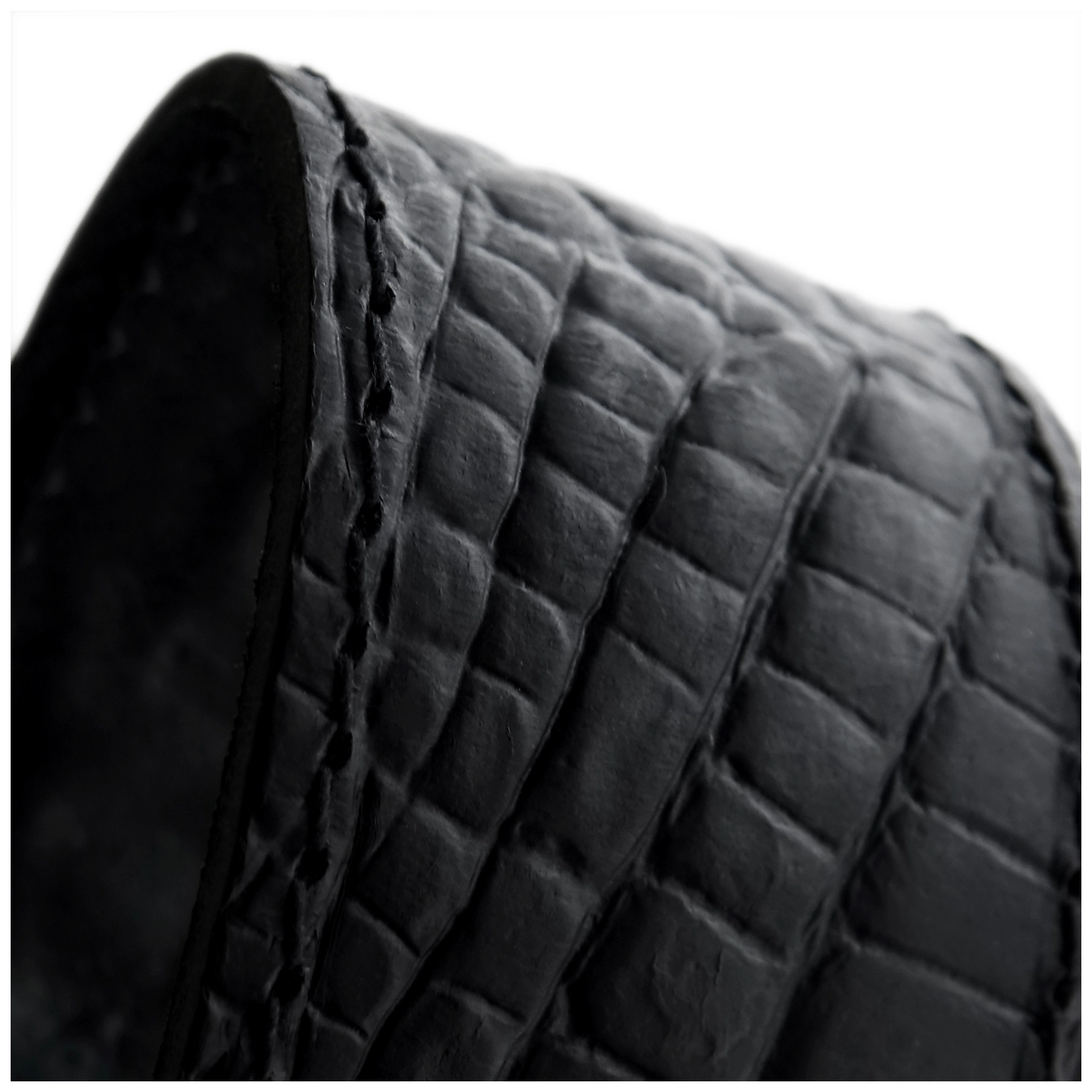 Richter Raw II Concho Gitarrengurt Croc Black 4