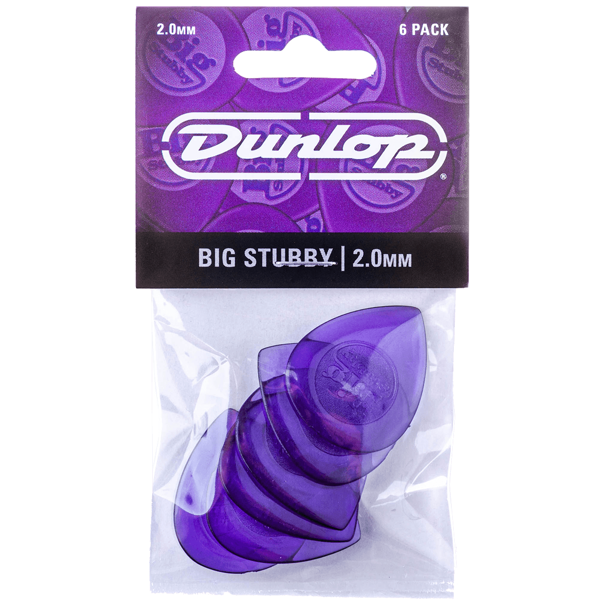Dunlop Big Stubby 2.00 Players Pack 6 Stück