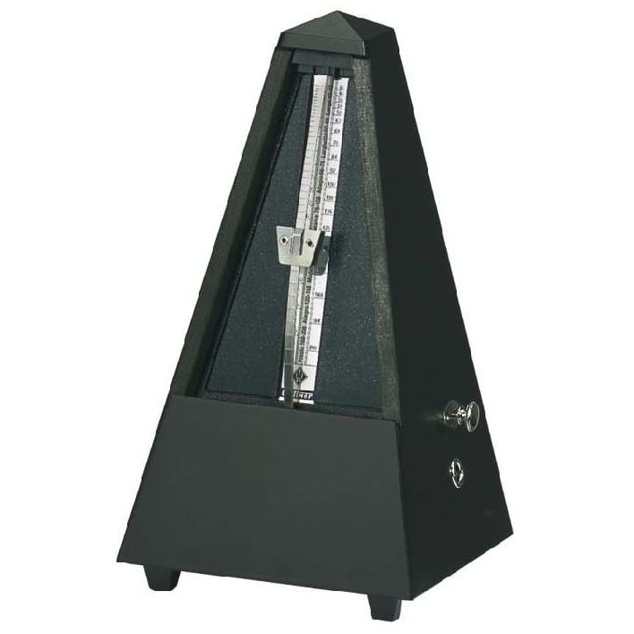 Wittner - Wittner Metronom 816 Schwarz Poliert mit Glocke