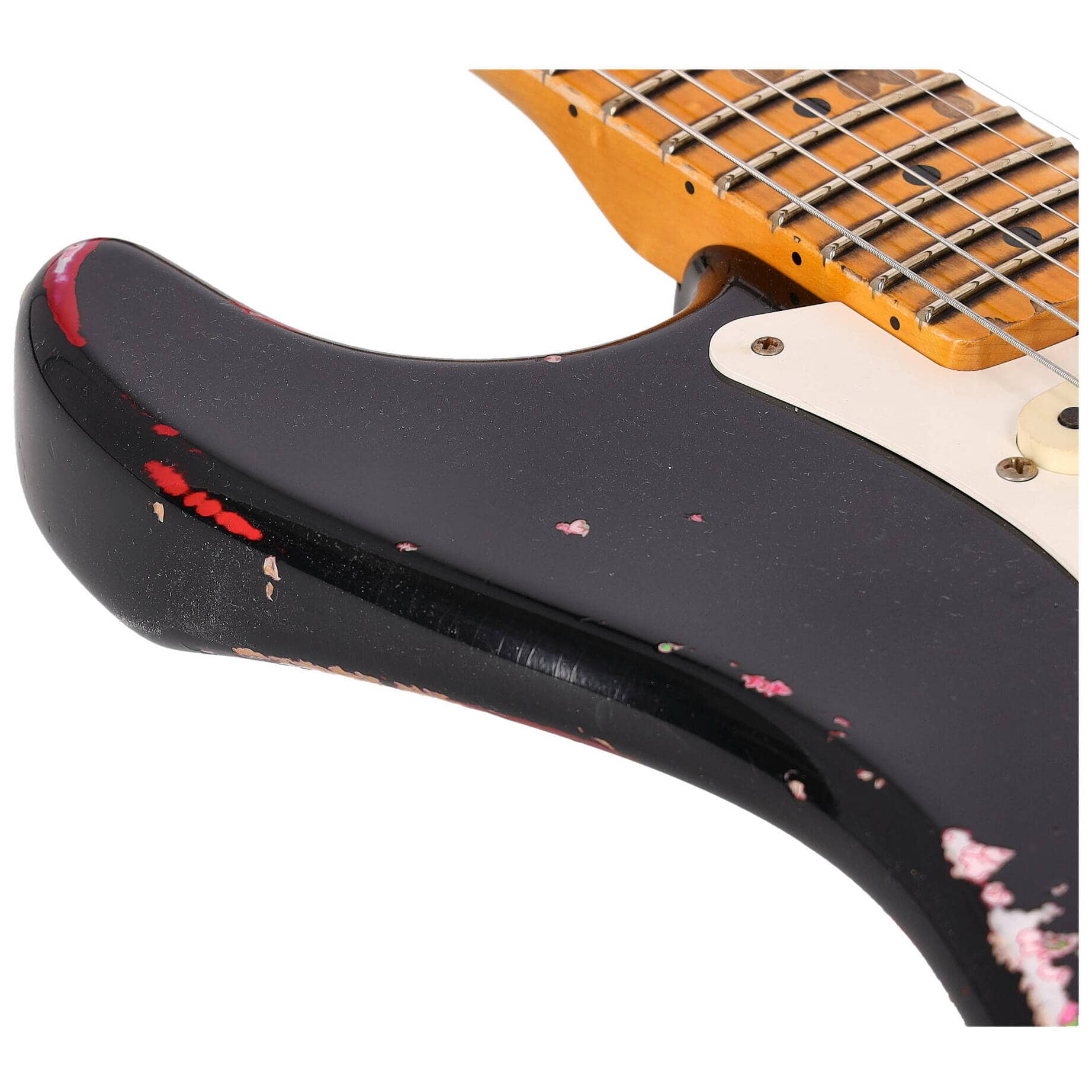 Fender LTD Custom Shop Mischief Maker Heavy Relic Aged Black over Pink Paisley 10