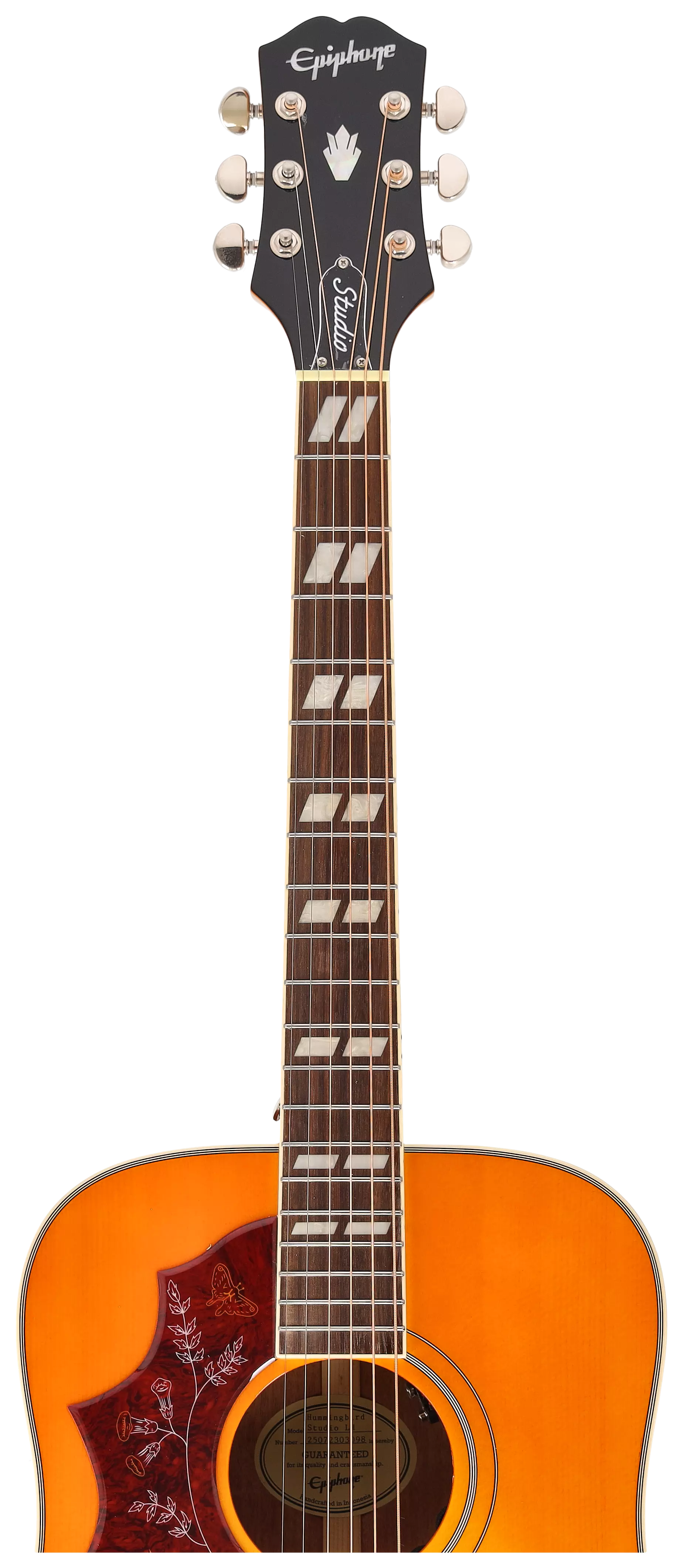 Epiphone Hummingbird Studio LH Herritage Cherry 9