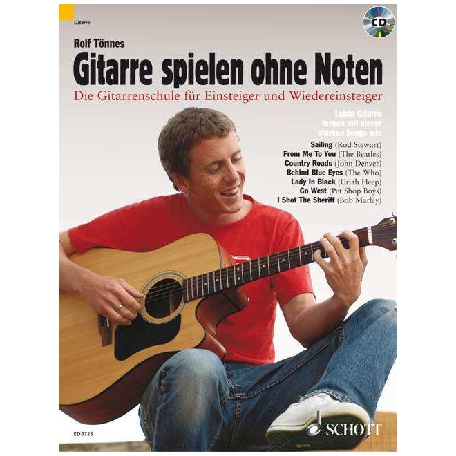 Schott Rolf Tönnes - Gitarre spielen ohne Noten