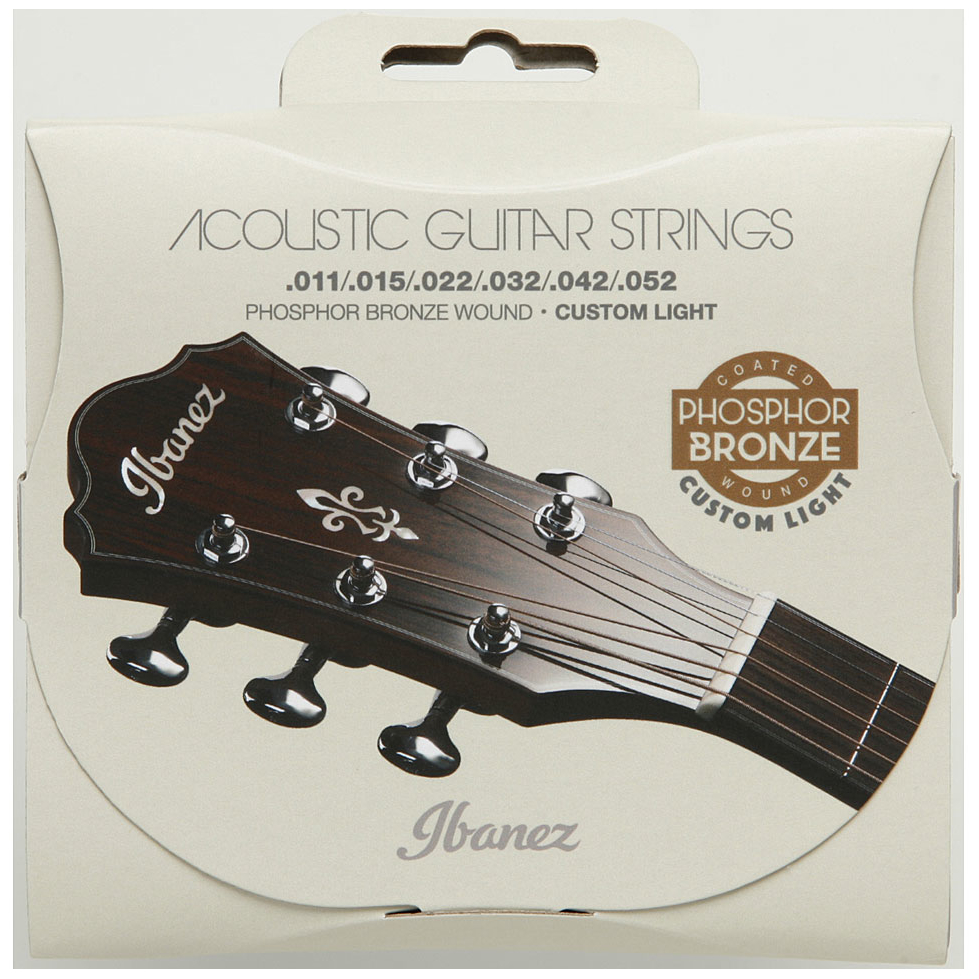 Ibanez IACSP62C Acoustic Steel Strings Coated 80/20 Bronze Light | 011-052