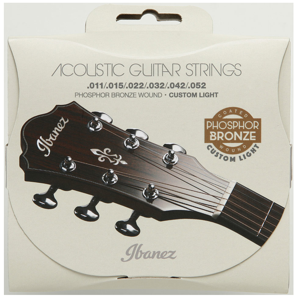 Ibanez - Ibanez IACSP62C Acoustic Steel Strings Coated 80 20 Bronze Light 011-052
