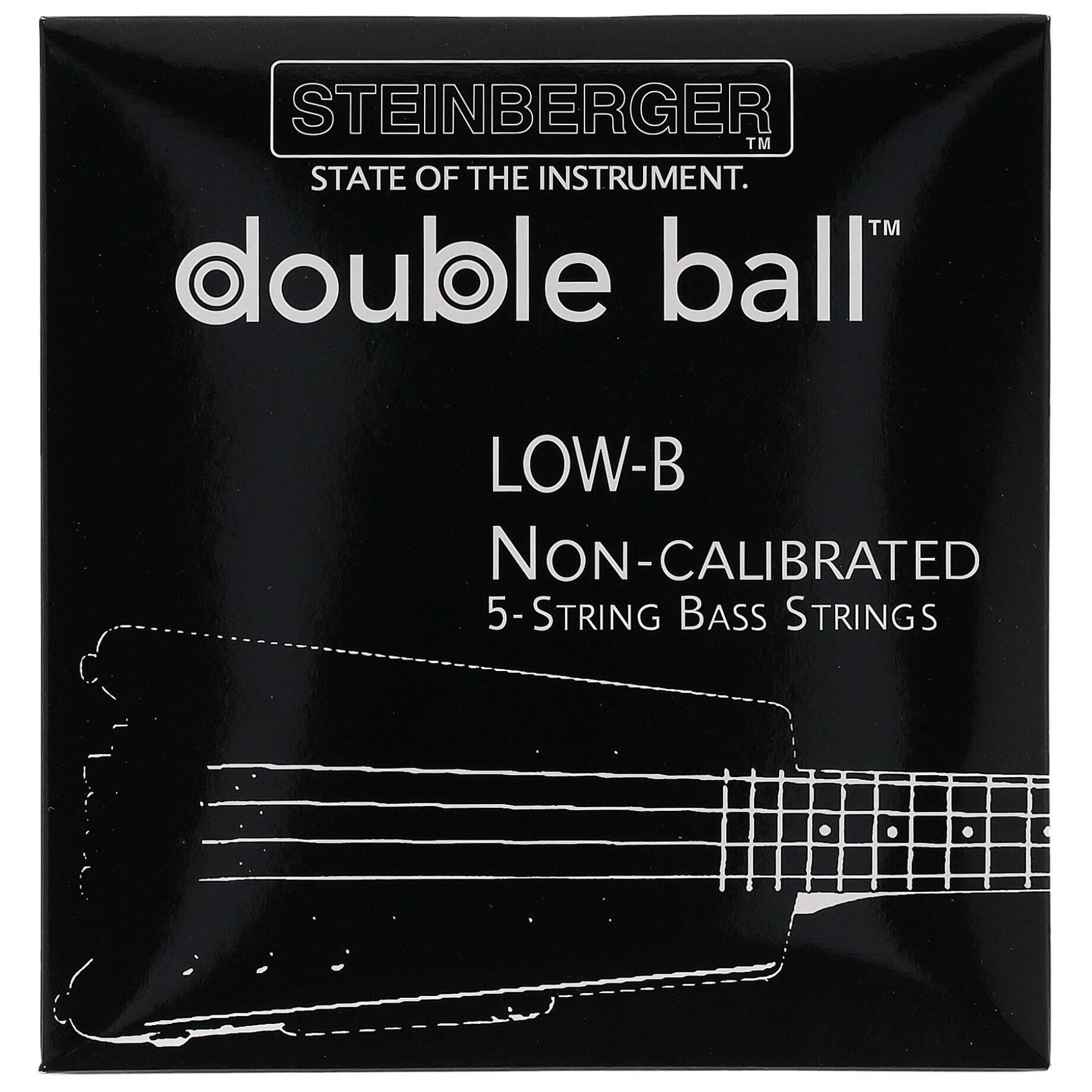 Steinberger SST-111 Double Ball 5-String Bass Saiten 45-128