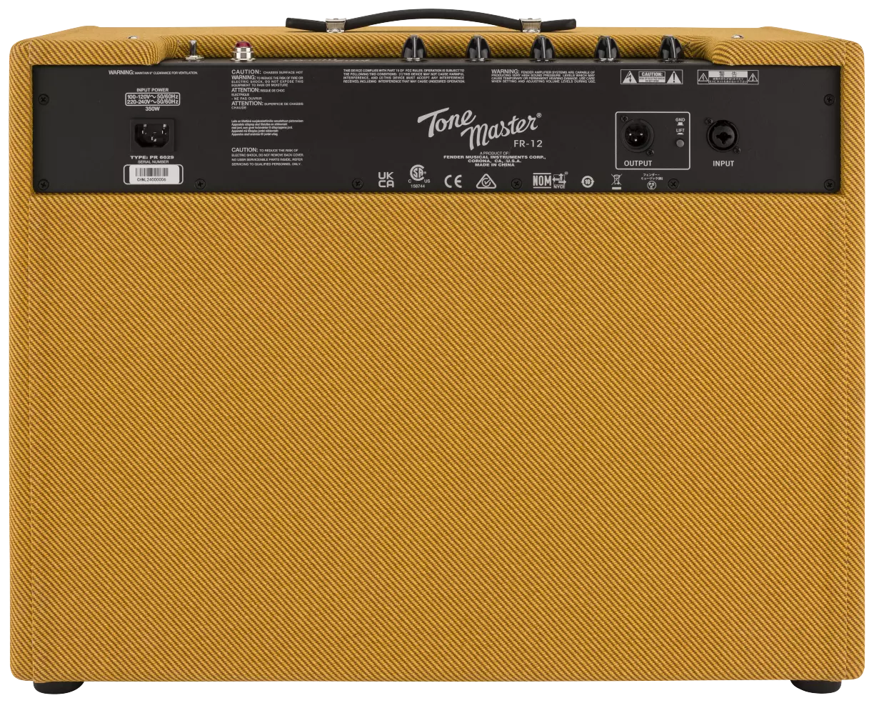 Fender Tone Master FR-12 Tweed Cabinet 4