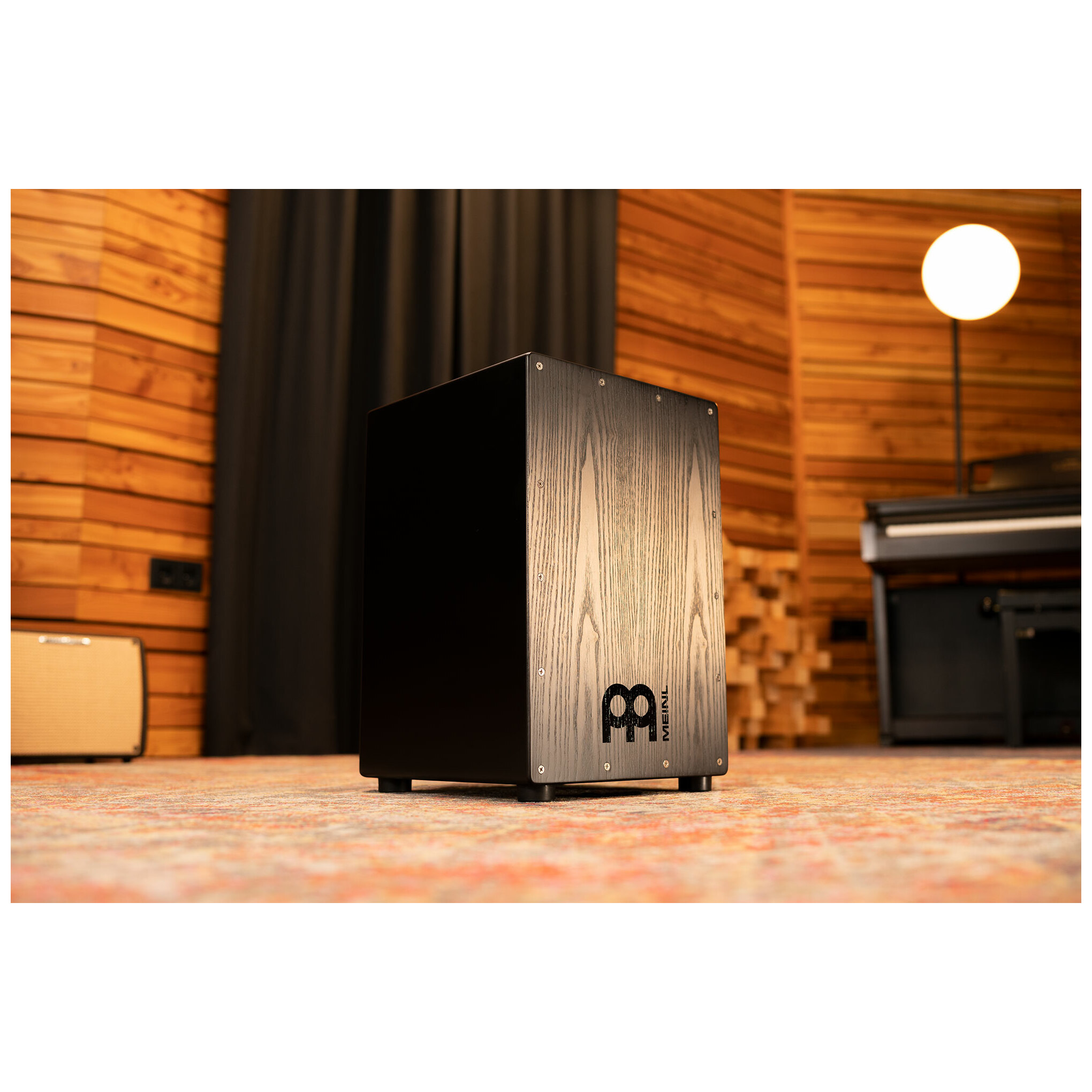 Meinl Percussion MCAJ100BK-CBF - Headliner® Series Snare Cajon, Charcoal Black Fade  5