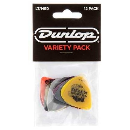 Dunlop Variety Pack Light-Medium Player's Pack 12 Stück