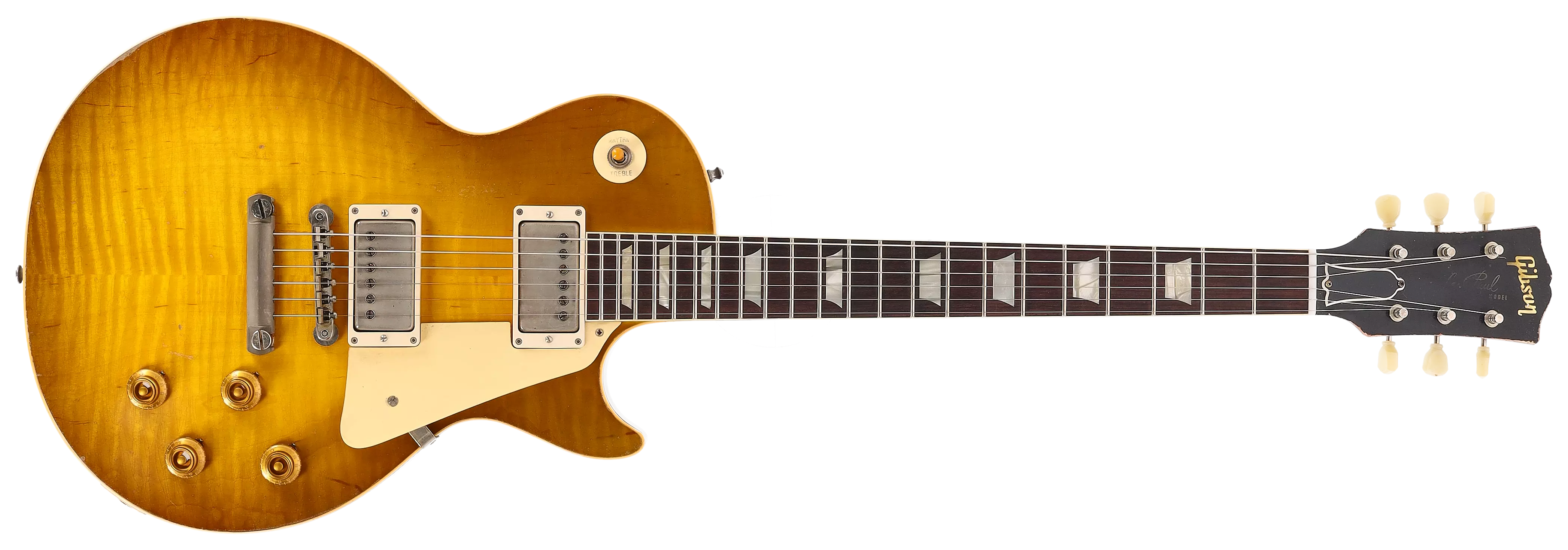 Gibson 1959 Les Paul Standard Reissue Heavy Aged Green Lemon Fade Murphy Lab #4 1