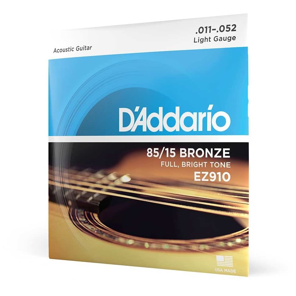 D’Addario EZ910 - Acoustic 85/15 Bronze | 011-052