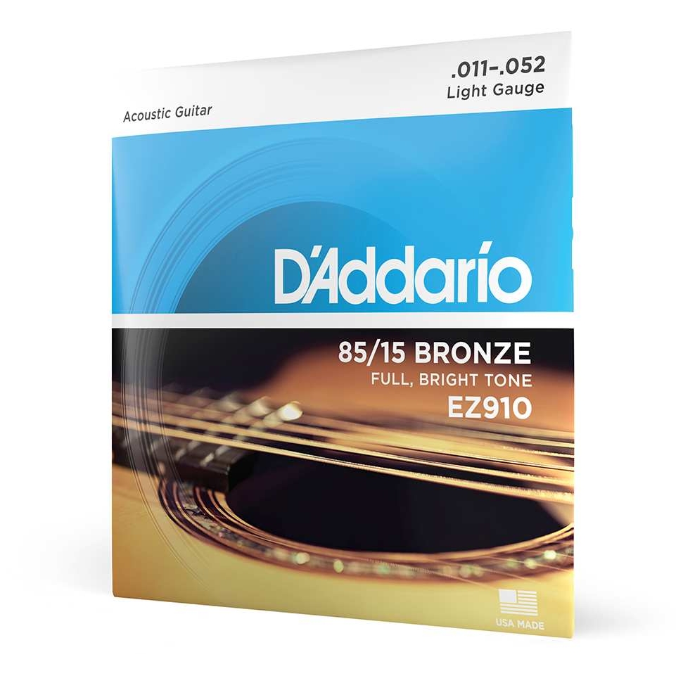 D’Addario - D’Addario EZ910 - Acoustic 85 15 Bronze 011-052 - 4