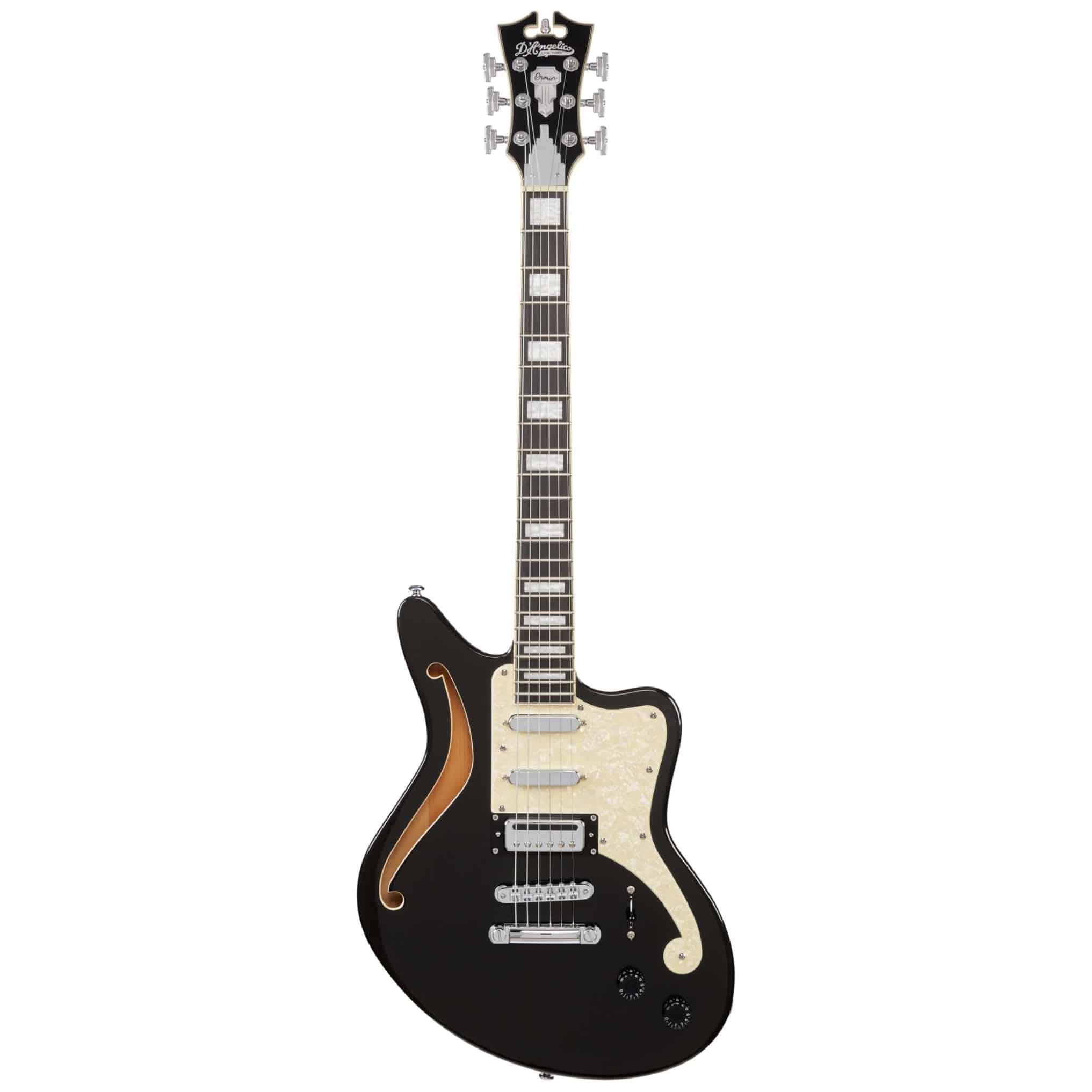 D’Angelico Guitars Premier Bedford SH Black Flake