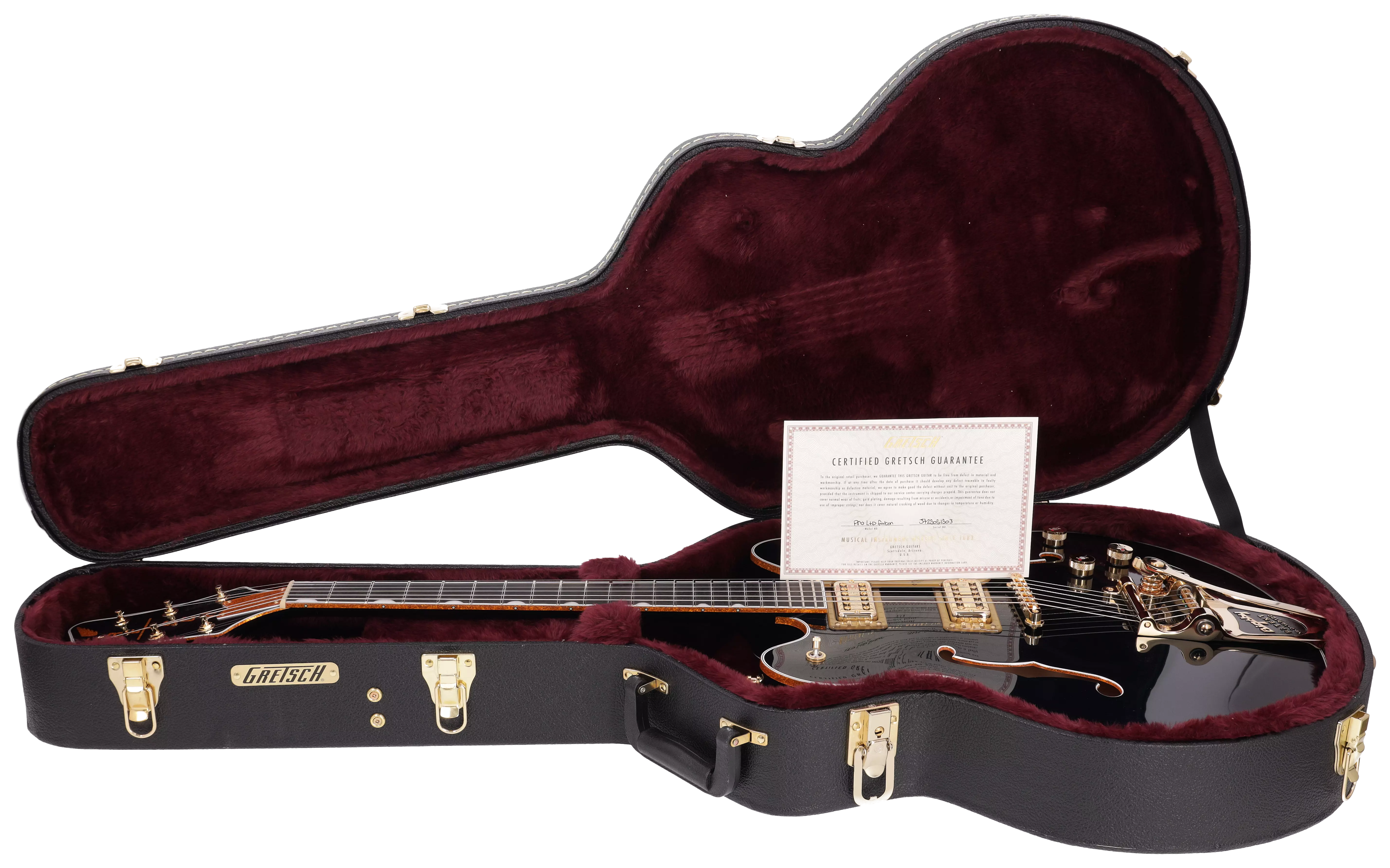 Gretsch LTD Falcon Center Block Bigsby GH EB Midnight Sapphire 17