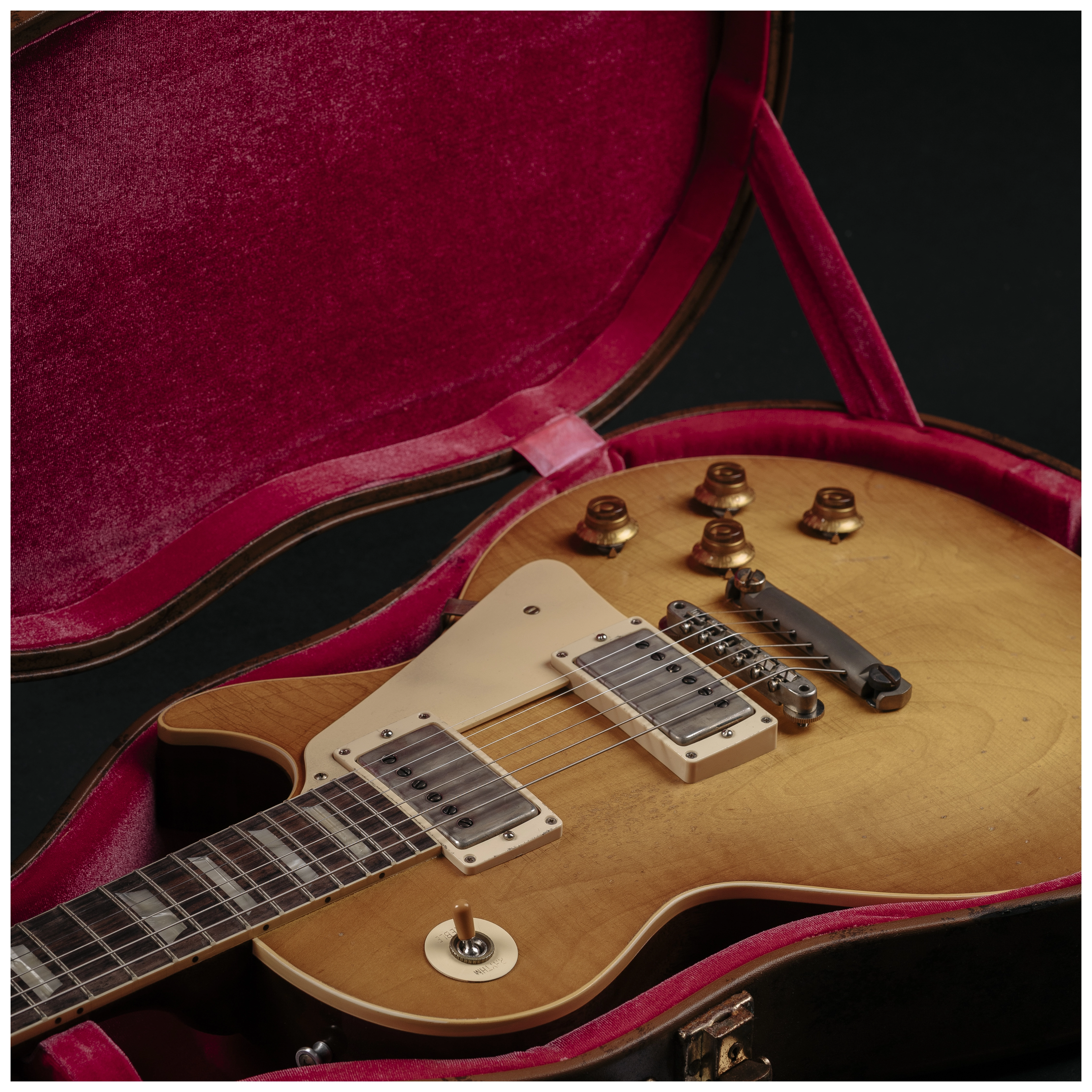 Gibson 1958 Les Paul Standard Reissue Heavy Aged Lemon Burst Murphy Lab #841201 35