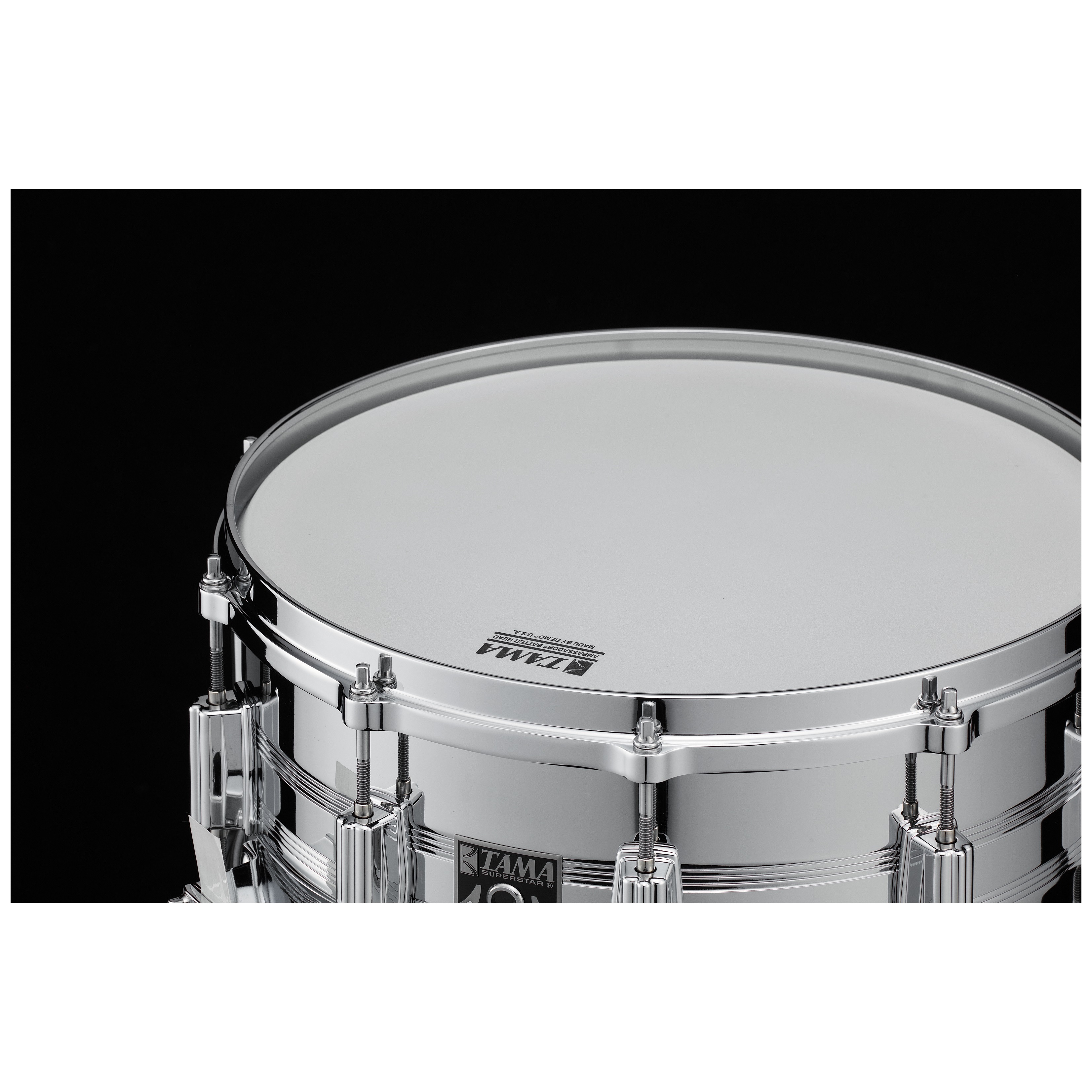 Tama 8056 - 50th LIMITED Mastercraft Steel Snare Drum  14"x6,5" 3
