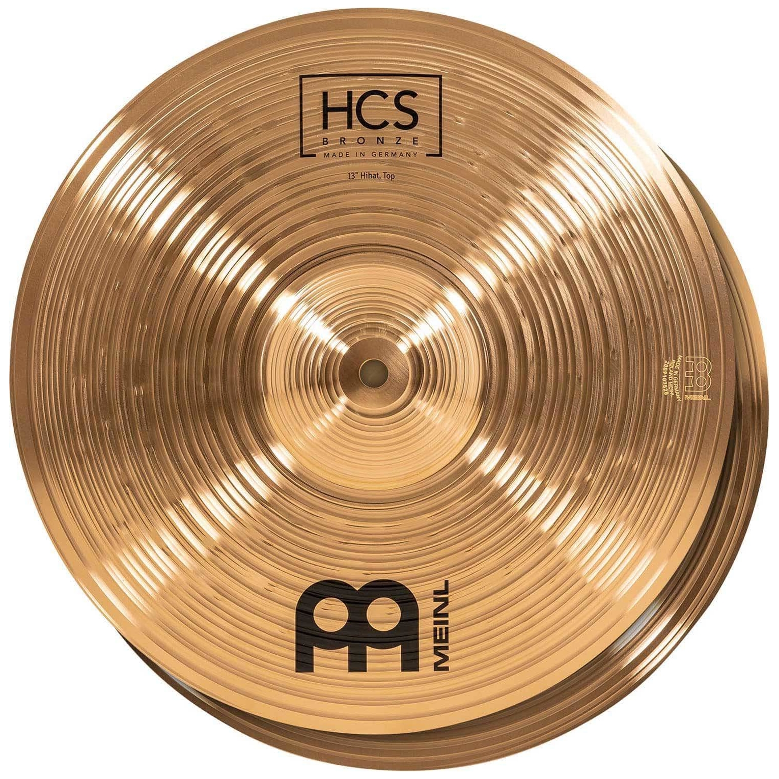 Meinl Cymbals - Meinl Cymbals HCSB13H - 13 HCS Bronze Hihat