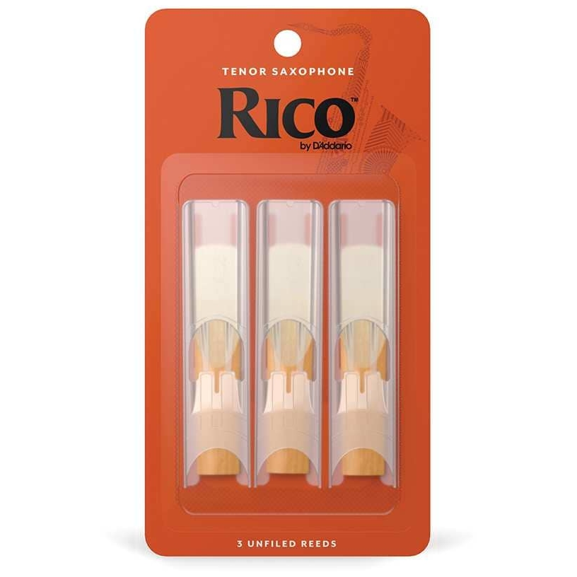 D’Addario Woodwinds - D’Addario Woodwinds Rico - Tenor Saxophone 2,0 - 3er Pack