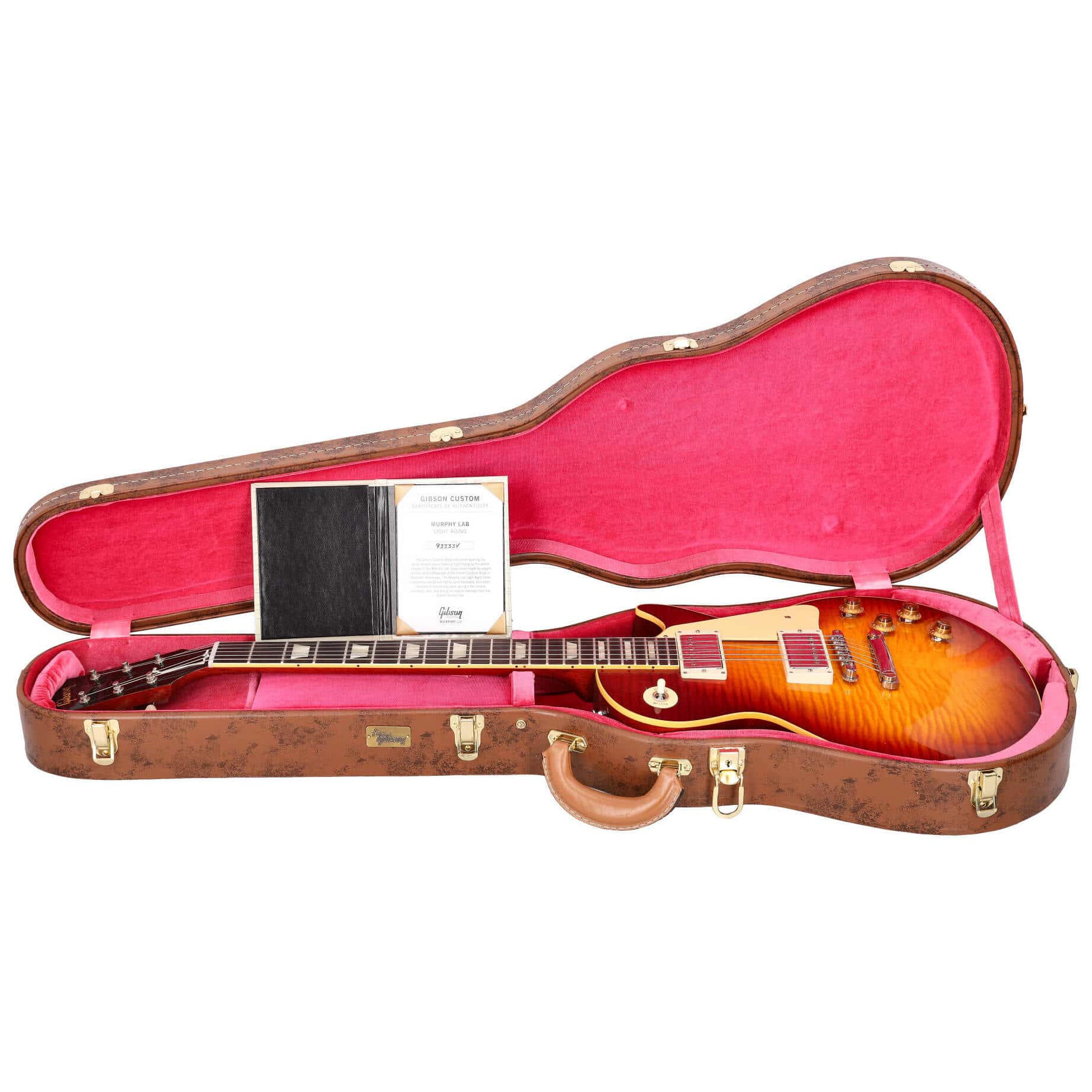 Gibson 1959 Les Paul Standard Iced Tea Burst Light Aged Murphy Lab Session Select #2 20