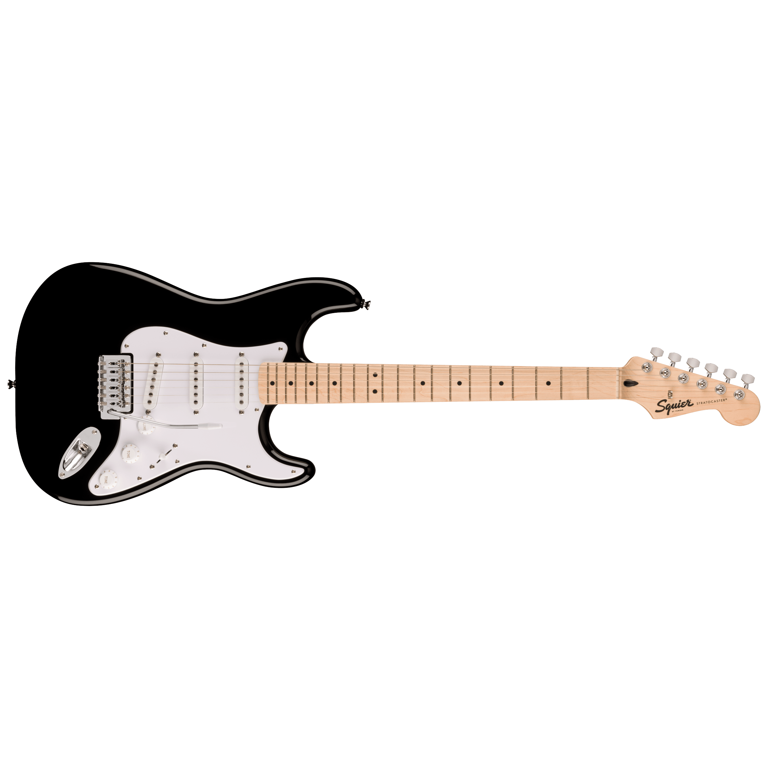 Squier by Fender Sonic Stratocaster MN WPG BLK 1